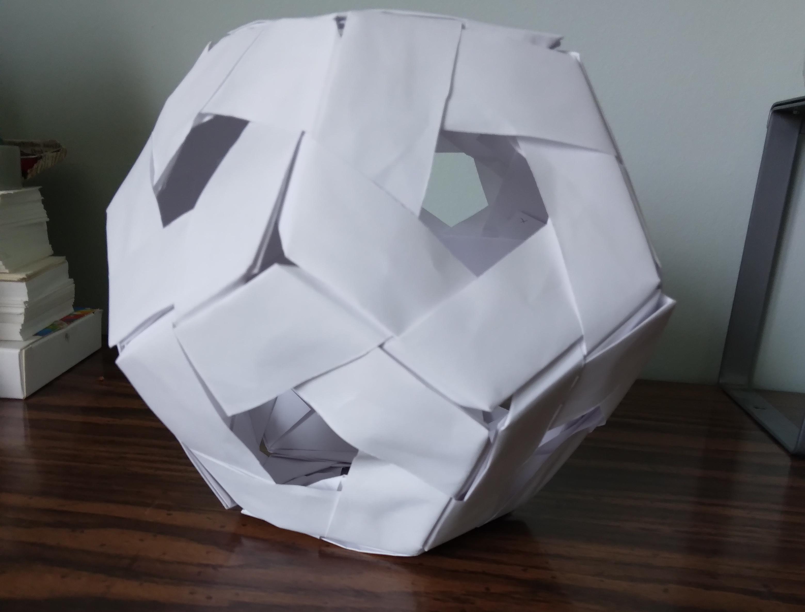 Origami 12 Sided Dice/Dodecahedron 