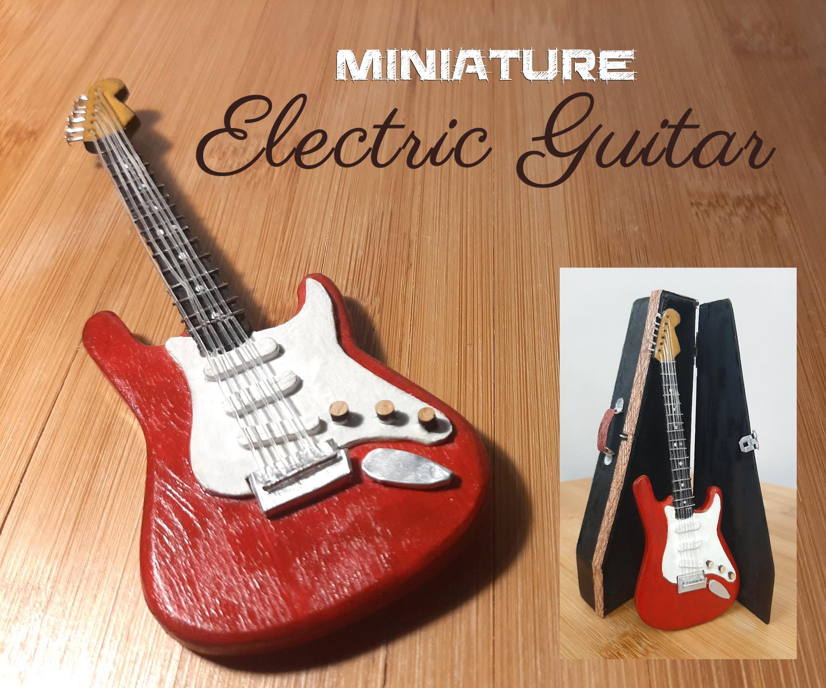 Miniature Electric Guitar
