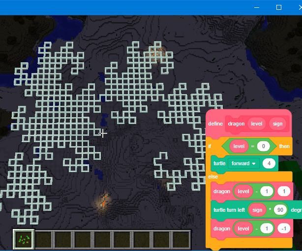 Coding in Minecraft With Scratch