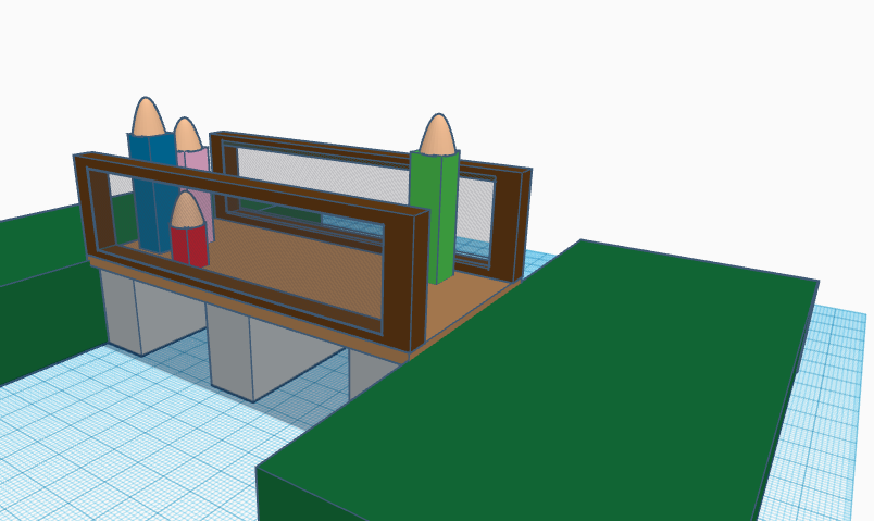 Pedestrian Bridge for a Park