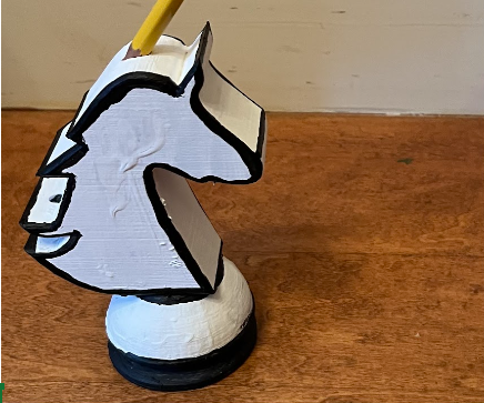 Knight Pencil Holder