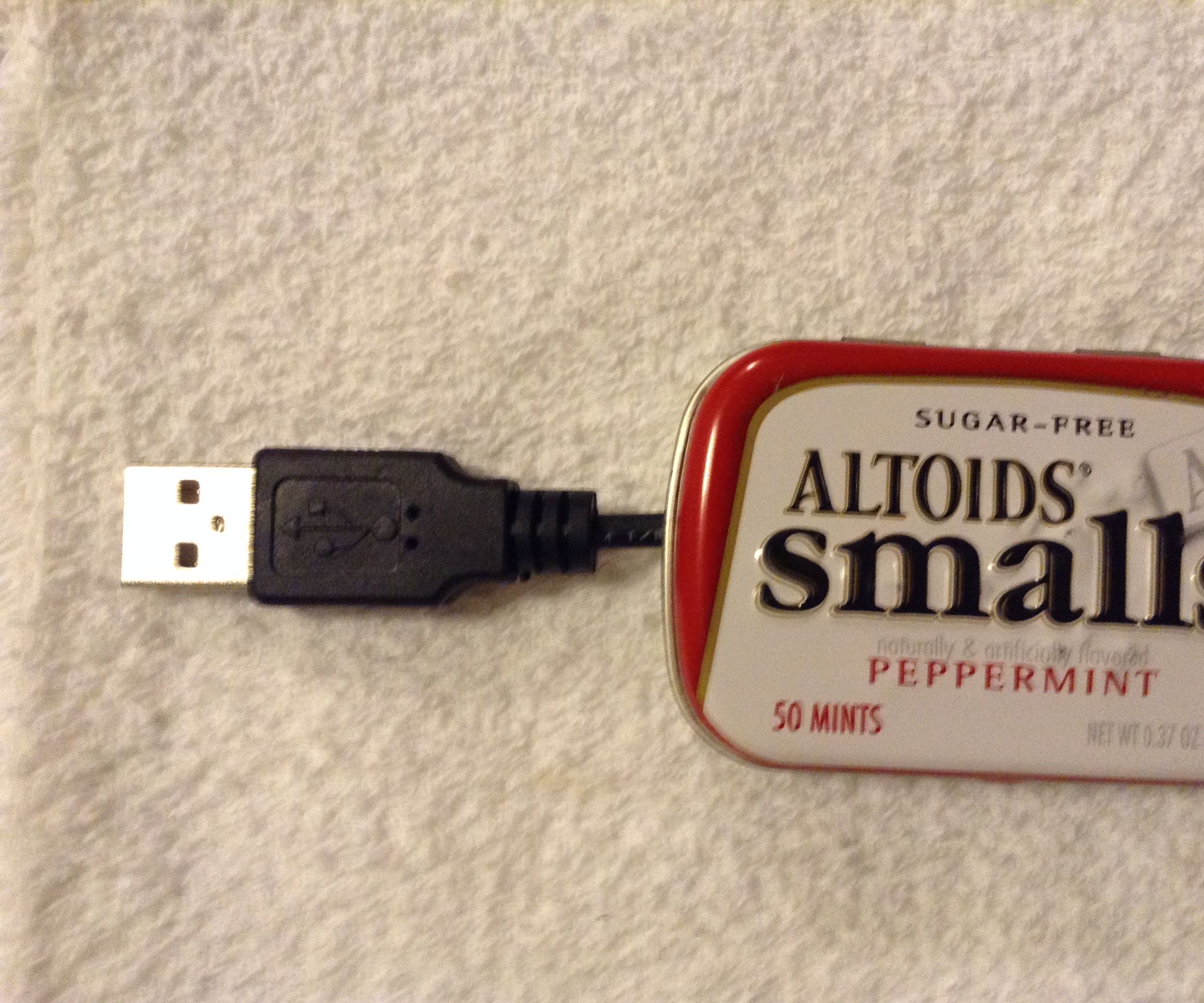 Altoids Small Glovebox Flashlight