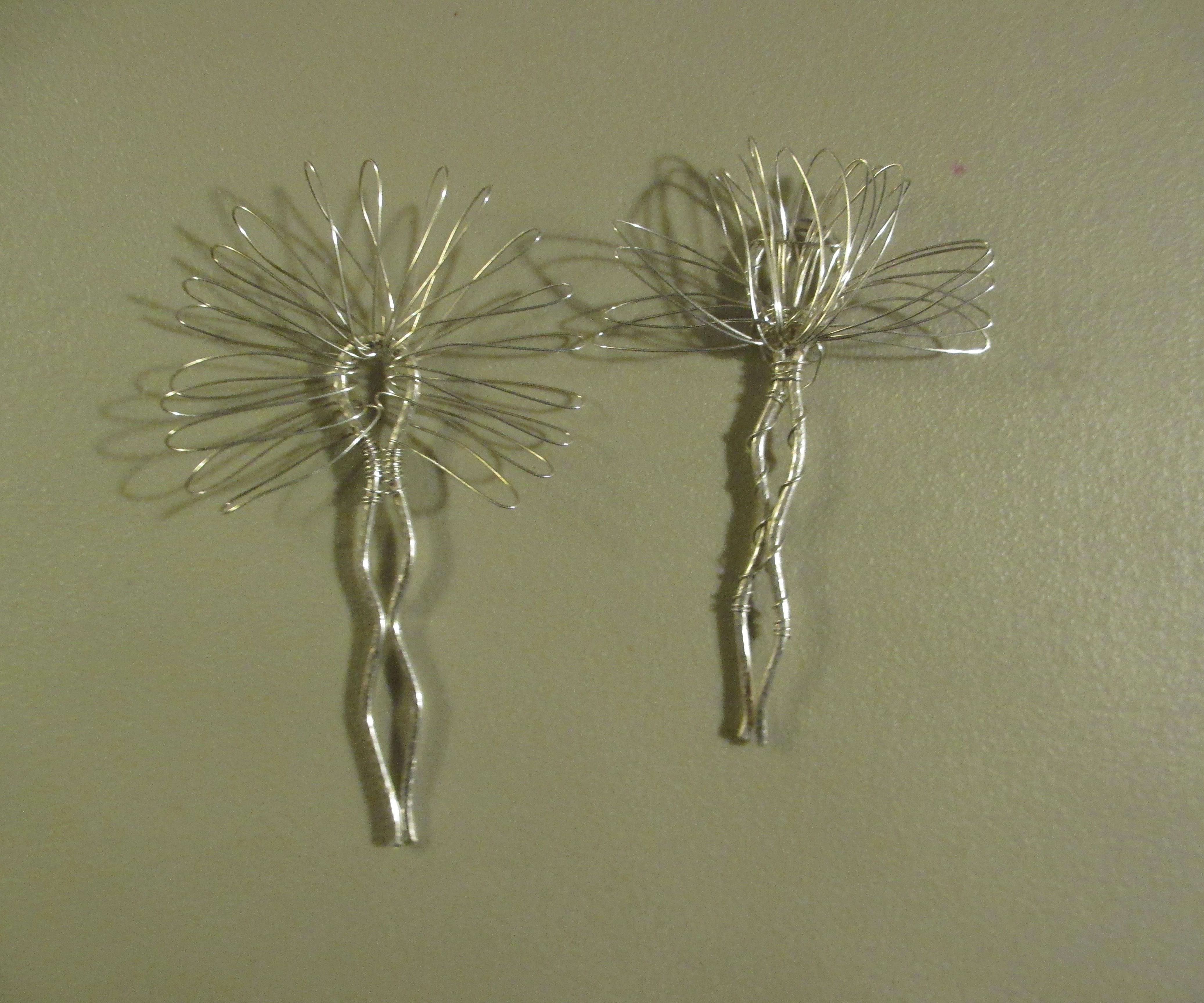 How to Wire Wrap a Flower Hair Fork
