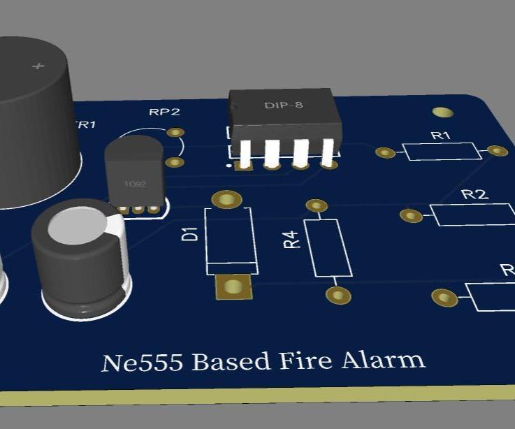 Fire Alarm Based on NE555
