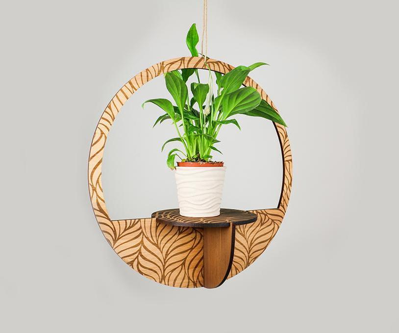 Laser Cut Plant Swing
