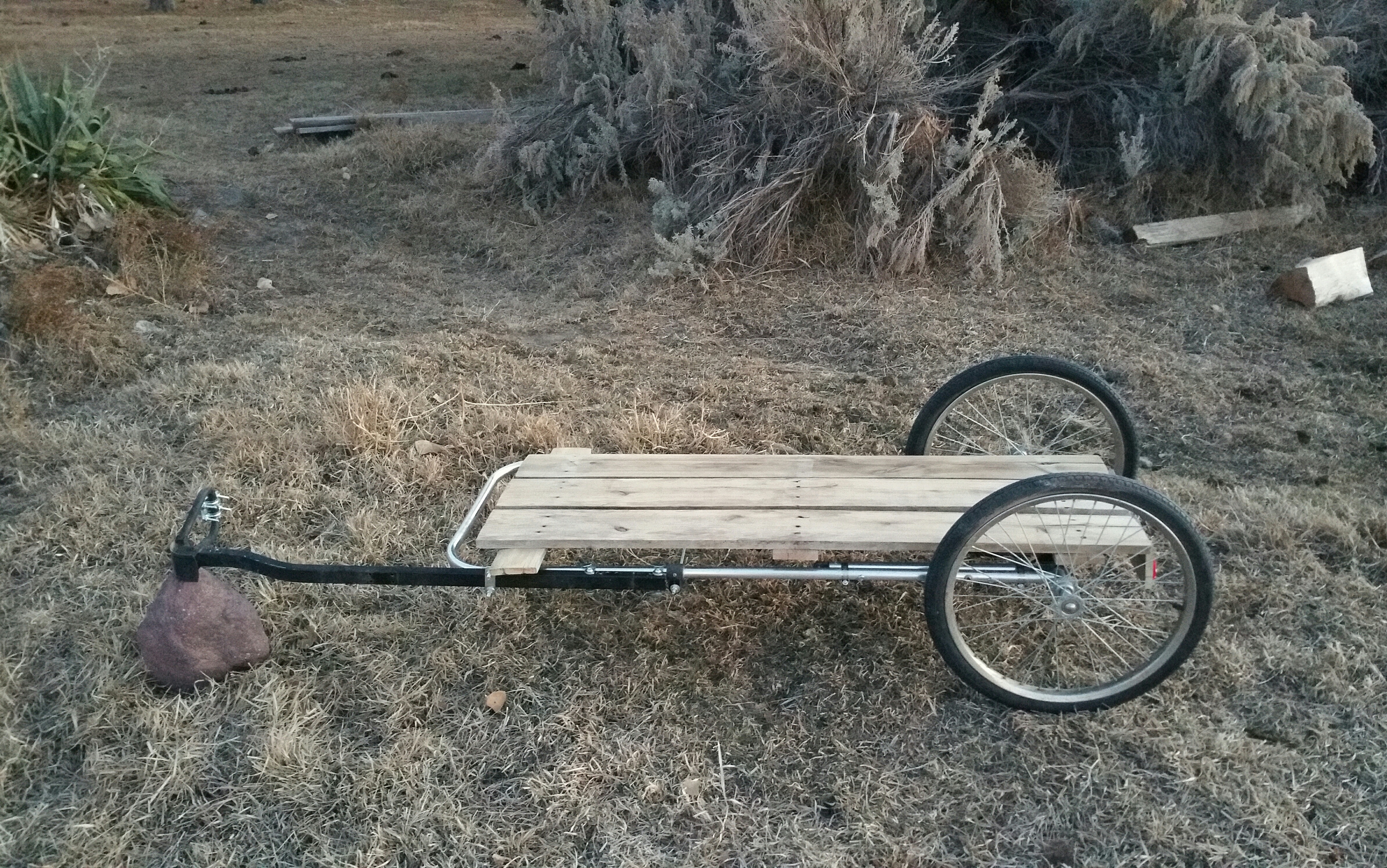 Flatbed Bicycle Trailer