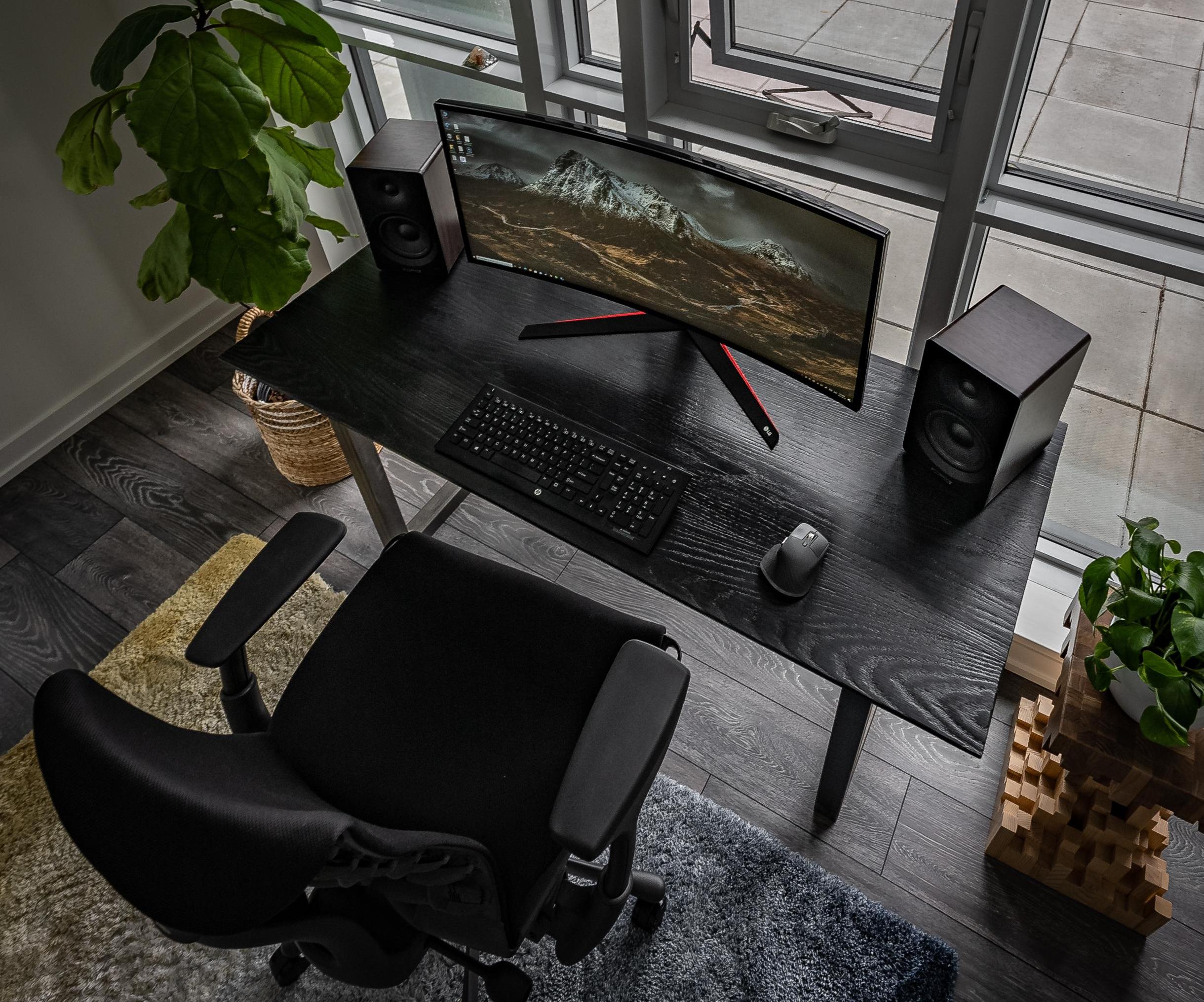 The Shou Sugi Ban Desk