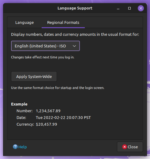 Making a Custom Locale to Change the Date Format