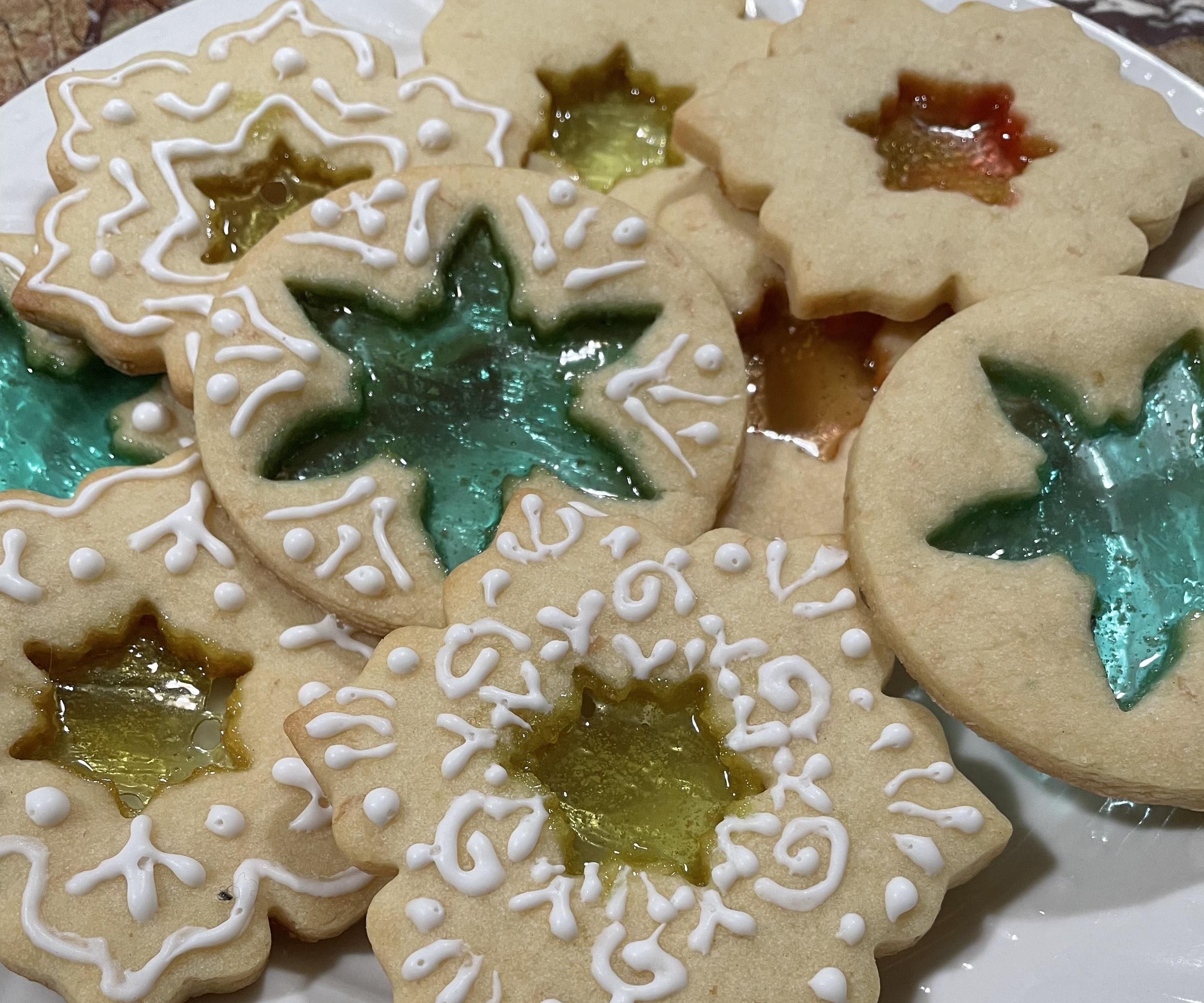 Stained Glass Sugar Cookies
