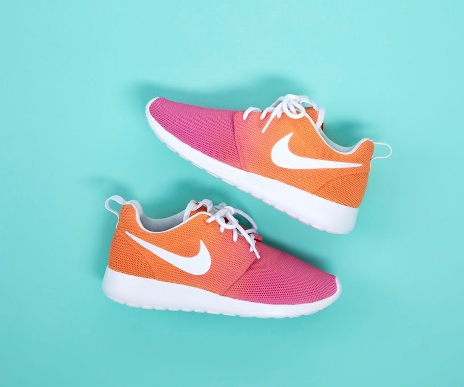 DIY Custom Ombre Shoes