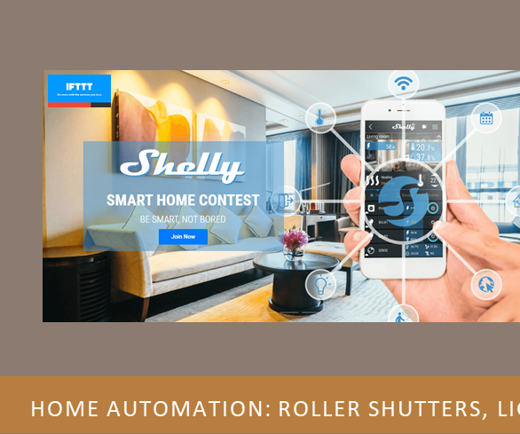 Home Automation: Roller Shutters, Lights, Scenes