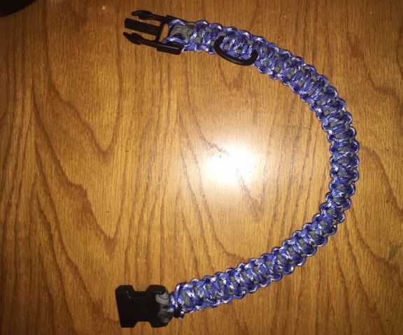 Personalized Paracord Dog Collar 