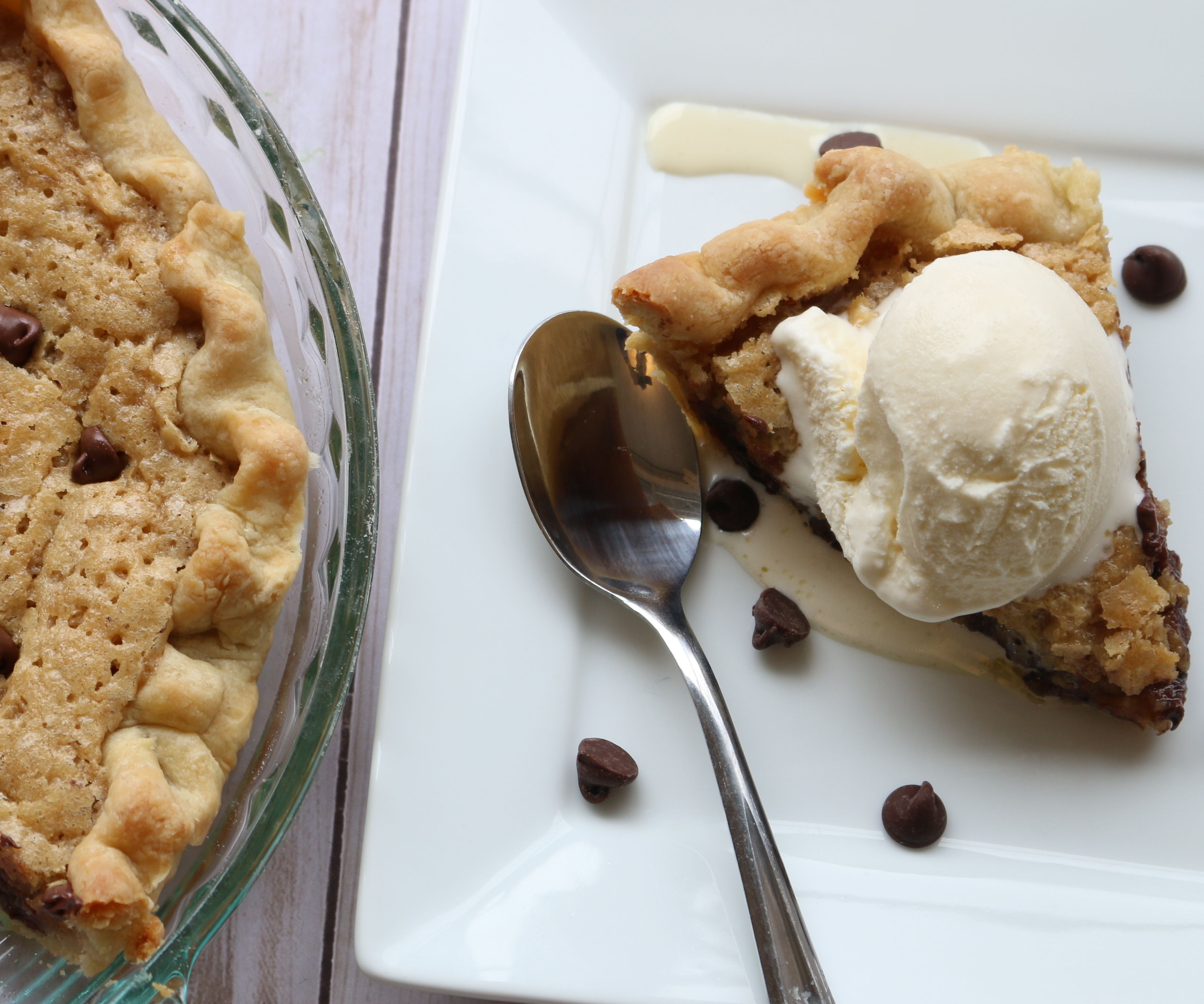 Chocolate Chip Pie Recipe 