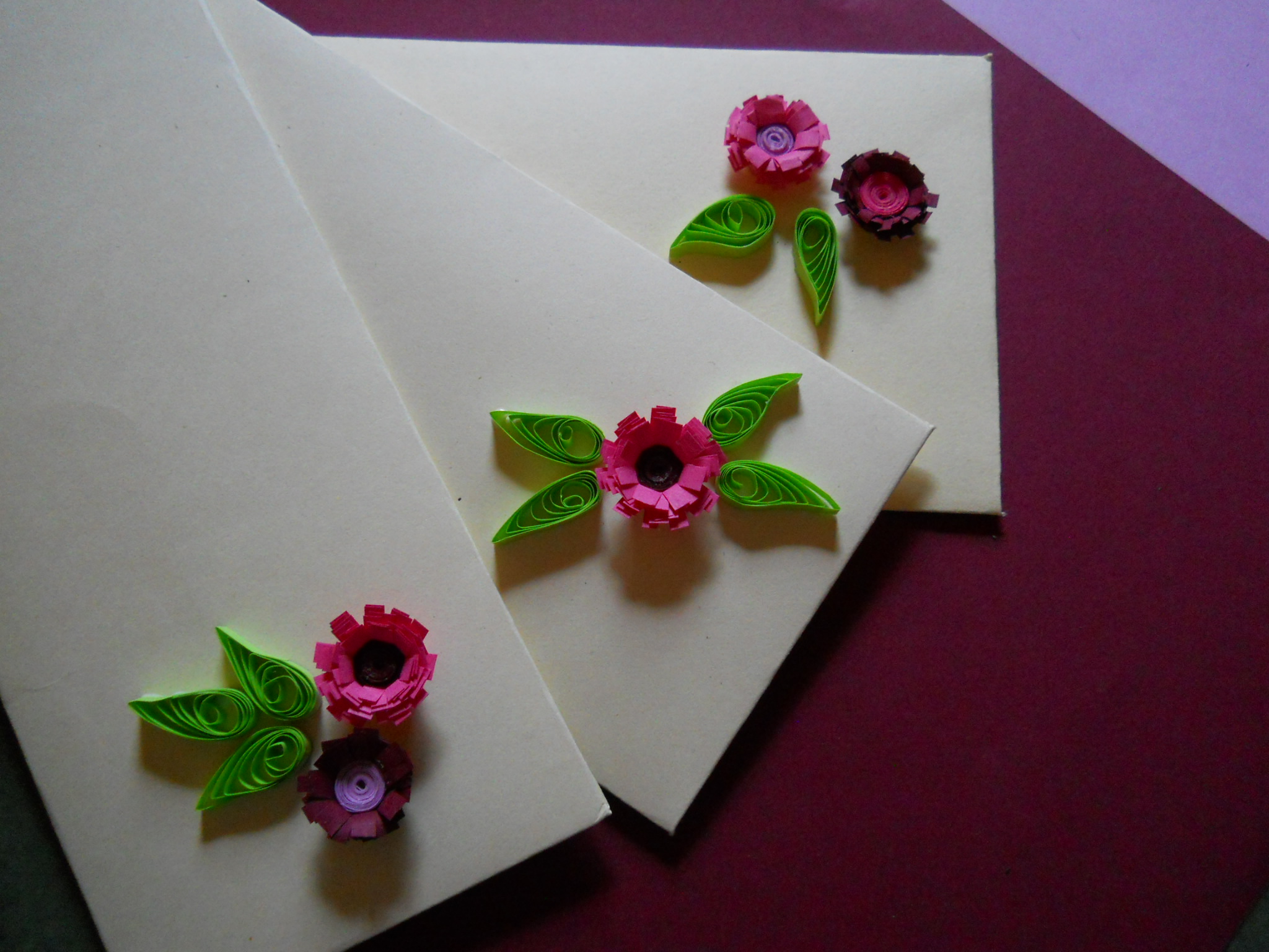 Simple Flower and Leaf Quilling Without a Quilling Tool