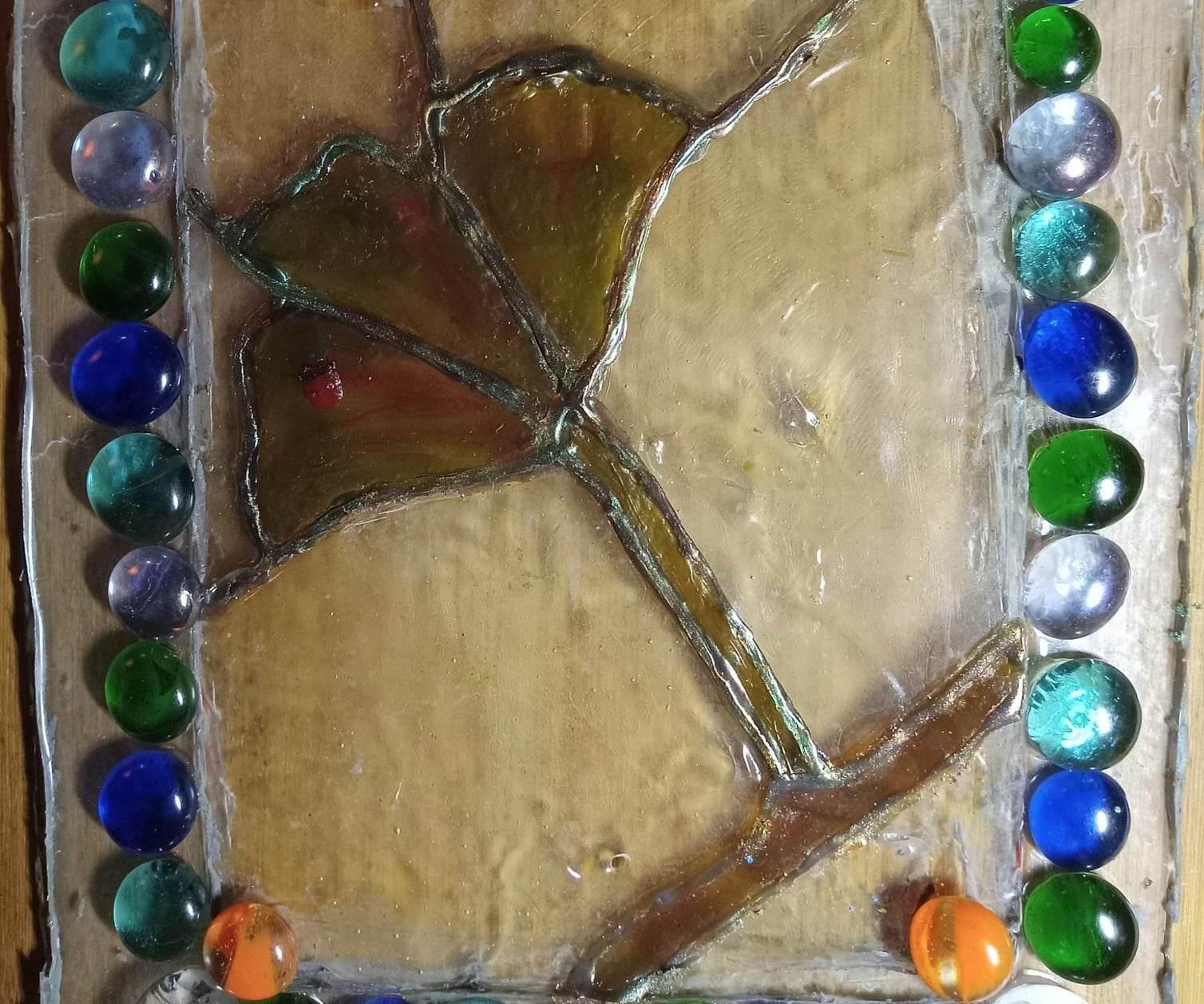 Faux Stained Glass With Resin and Gallery Glass Paint