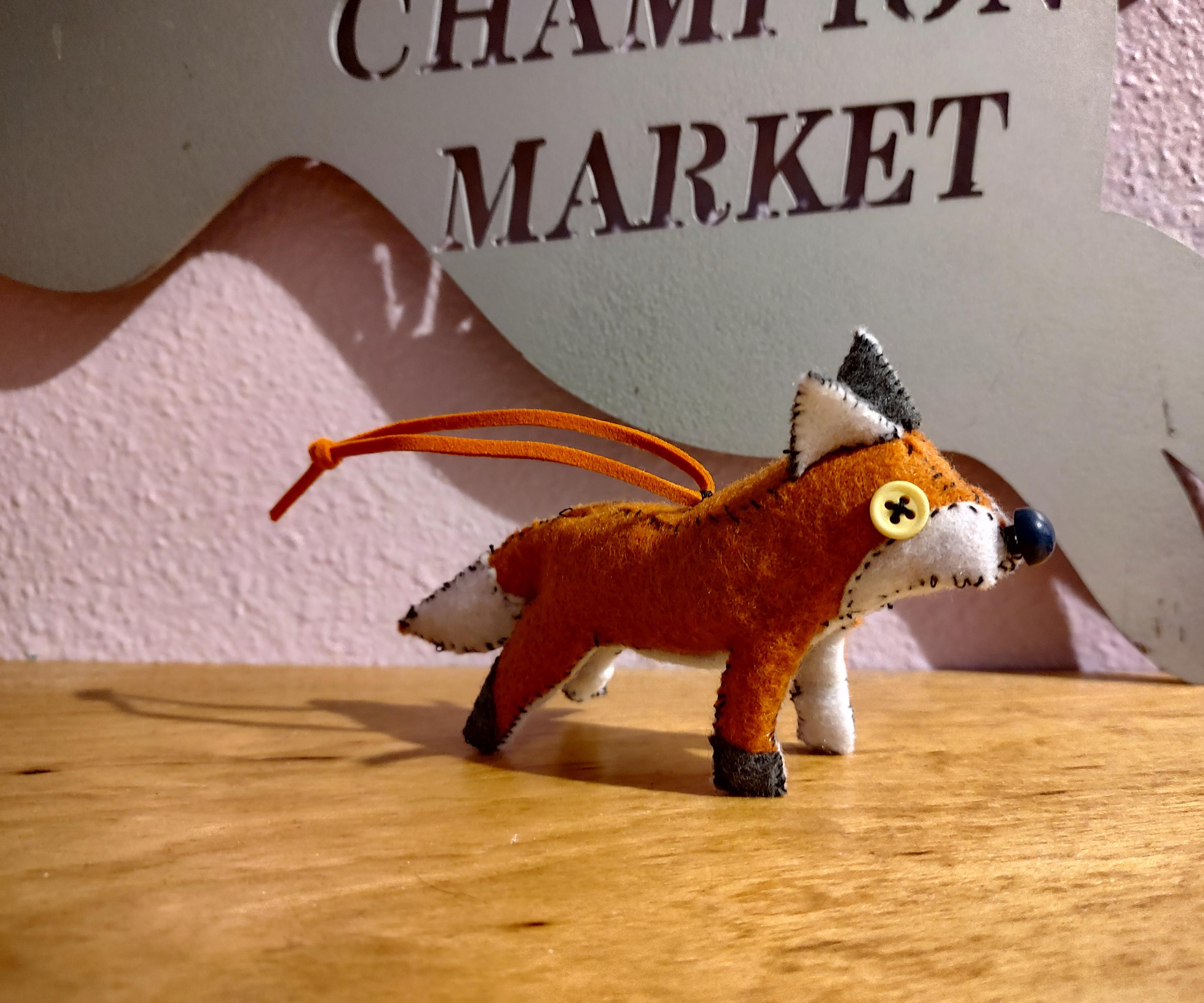 Felt Fox Ordainment
