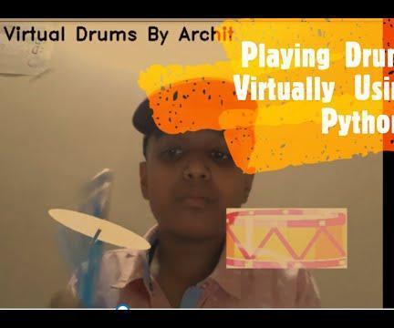Virtual Drums Using Python