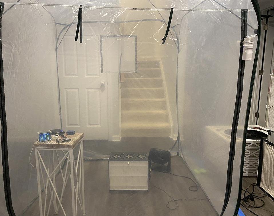 At-home CADR Testing for Air Cleaner Devices