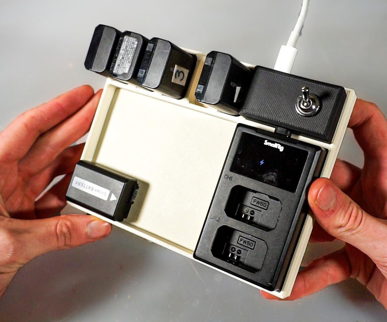 Camera Battery Organizer
