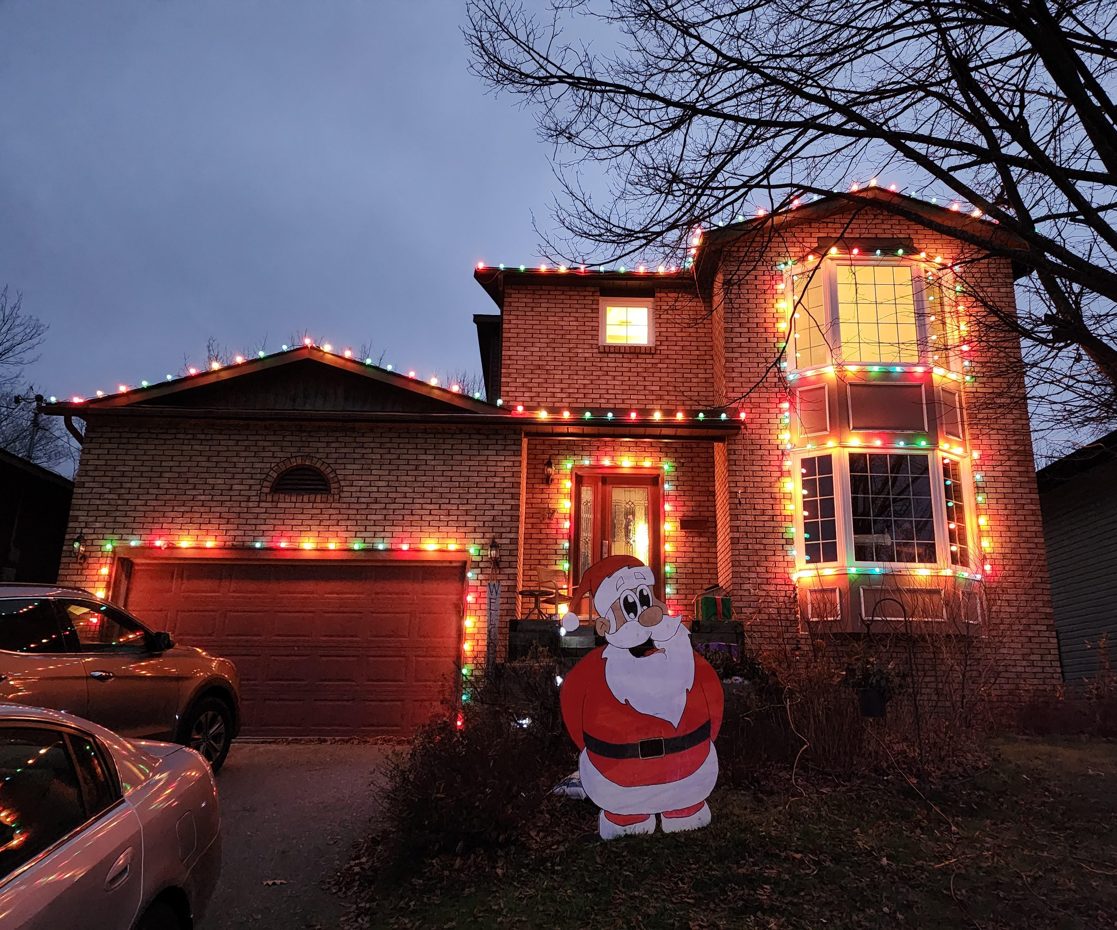 Santa Claus Christmas Lawn Decoration