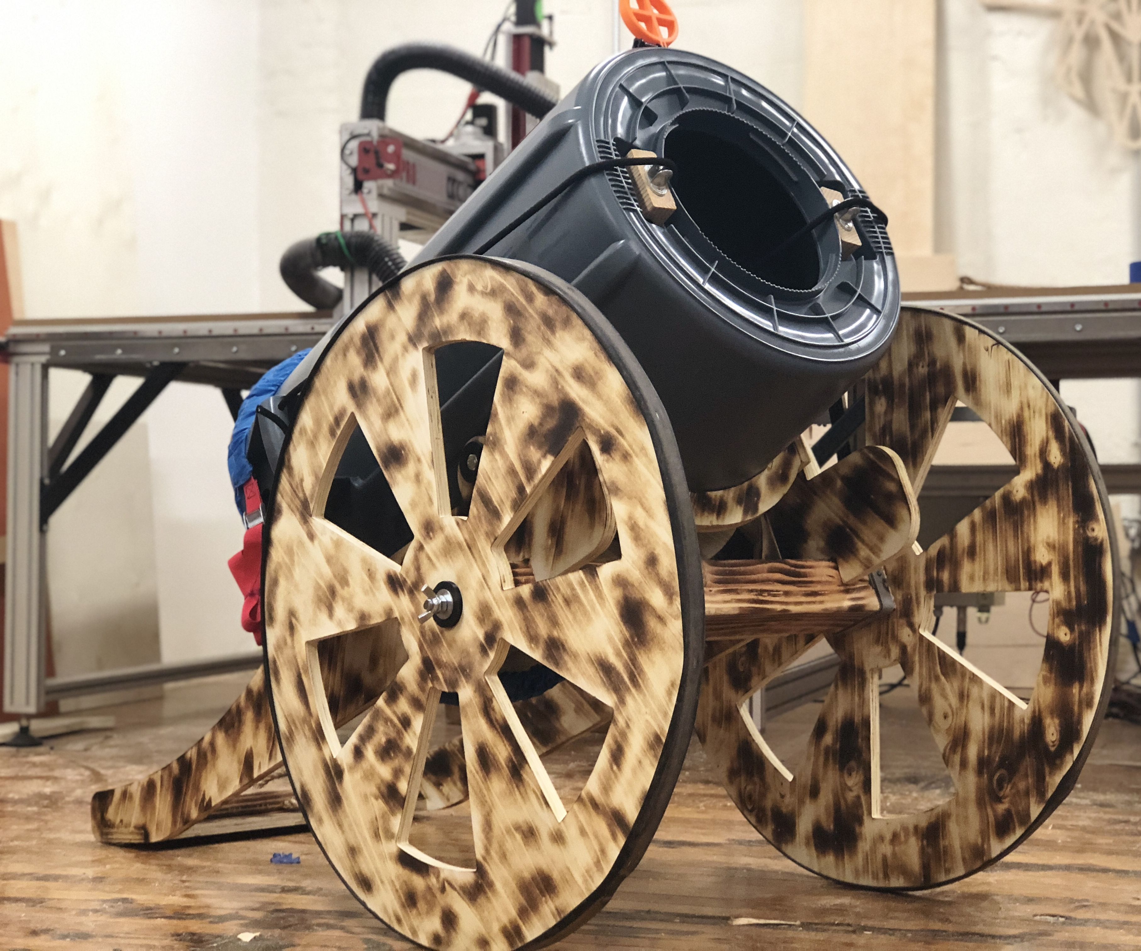 Making a Giant Vortex Cannon (and Making It Look Cool)