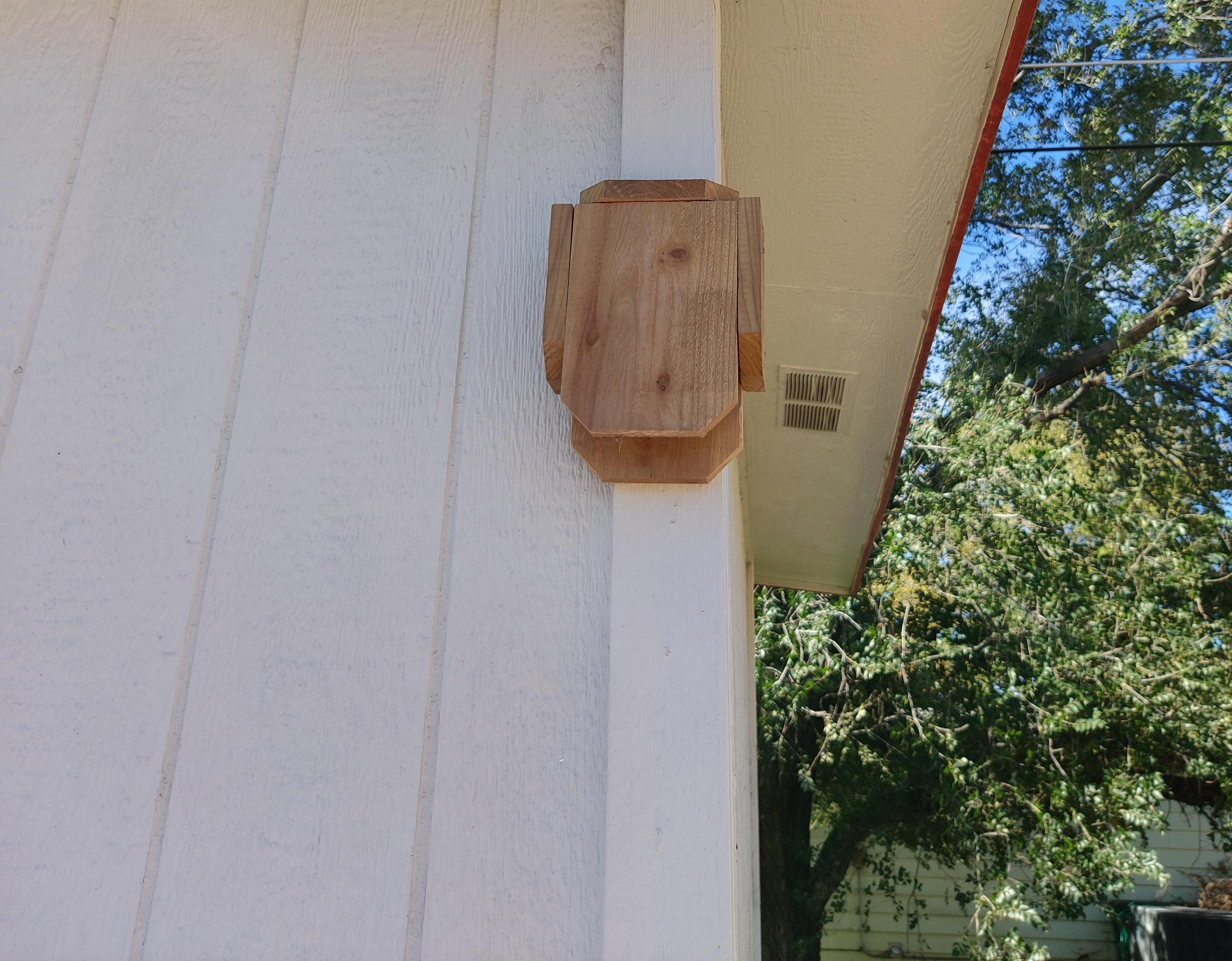 Cedar Fence Bat House