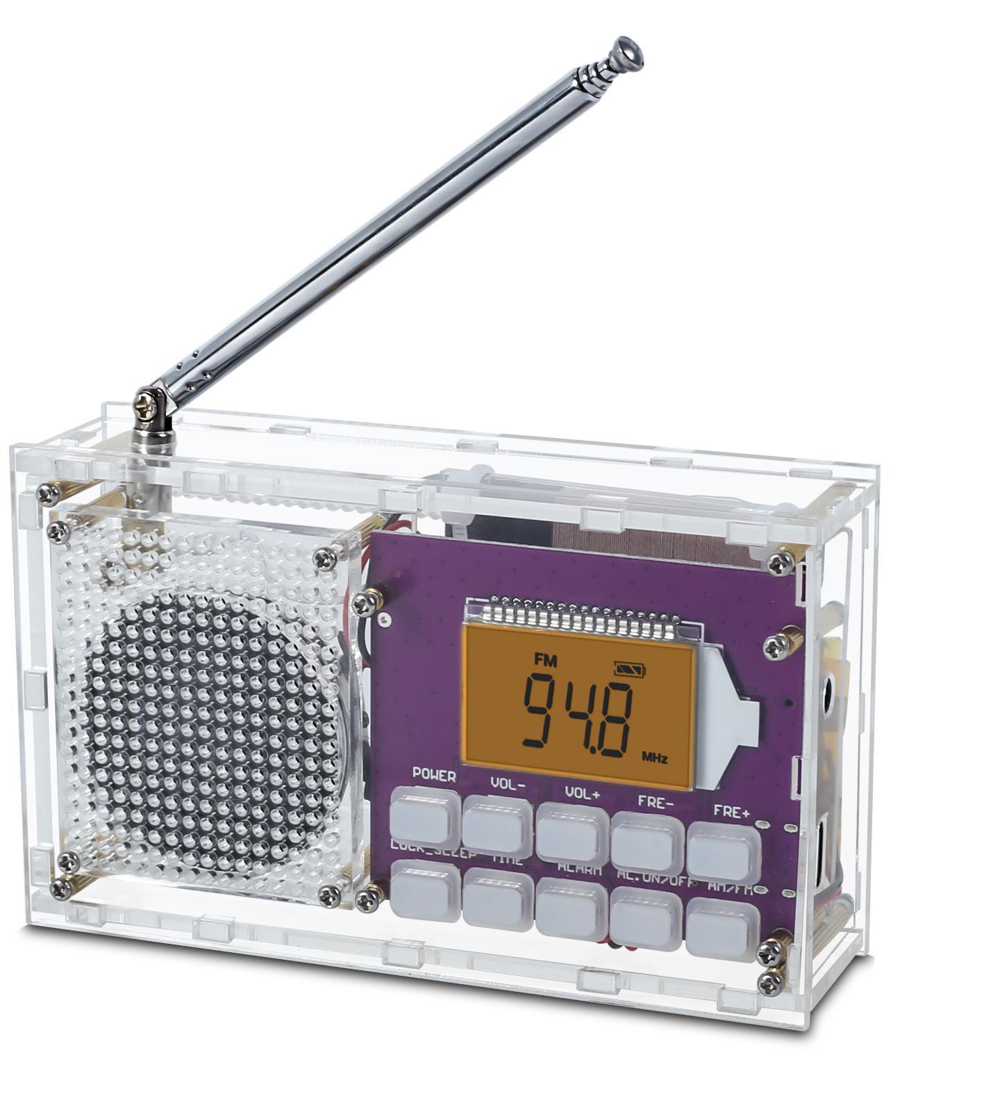 DIY Radio Kit Assembly Projects for Adults FM Radio Kit