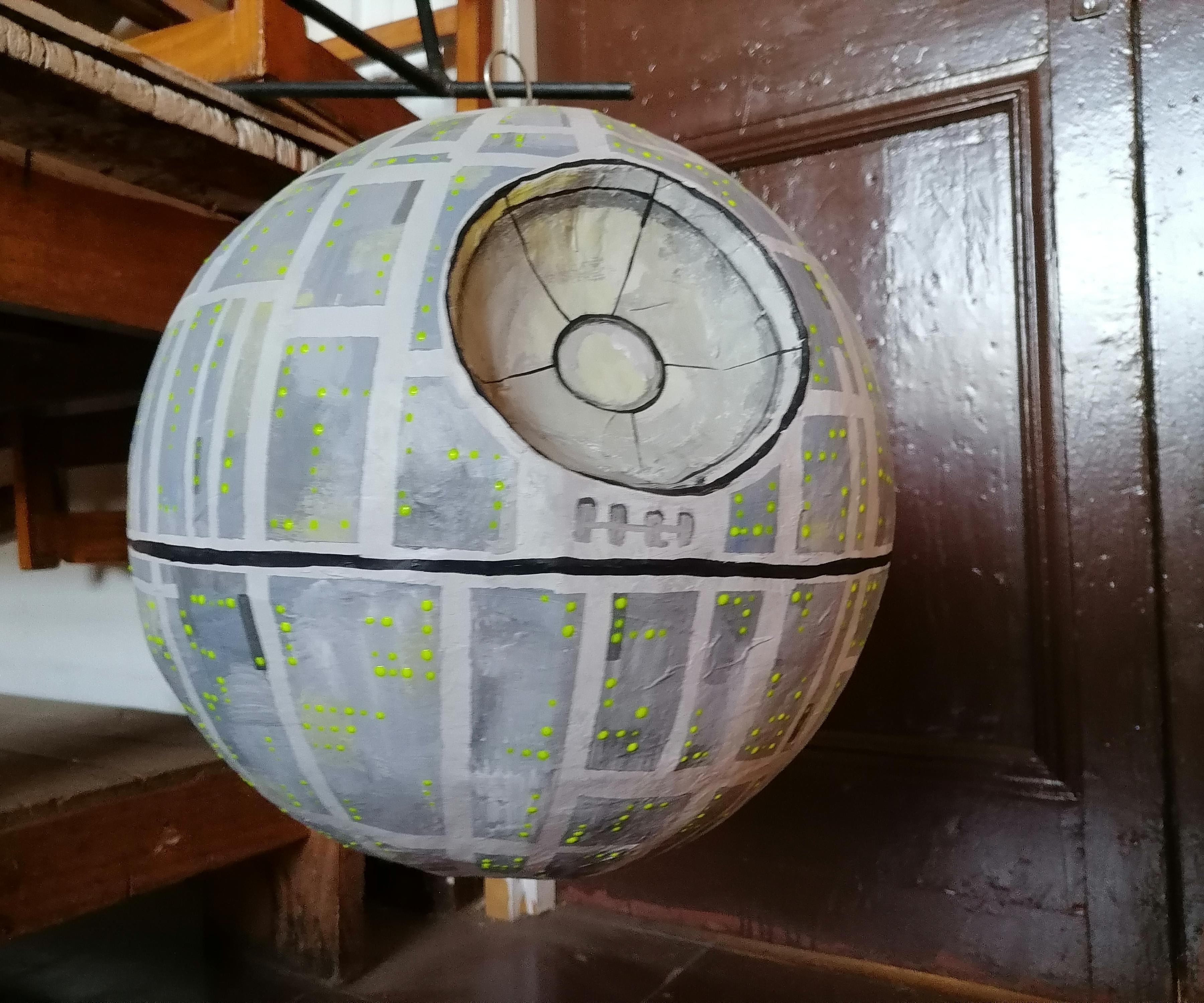 Paper Maché Death Star
