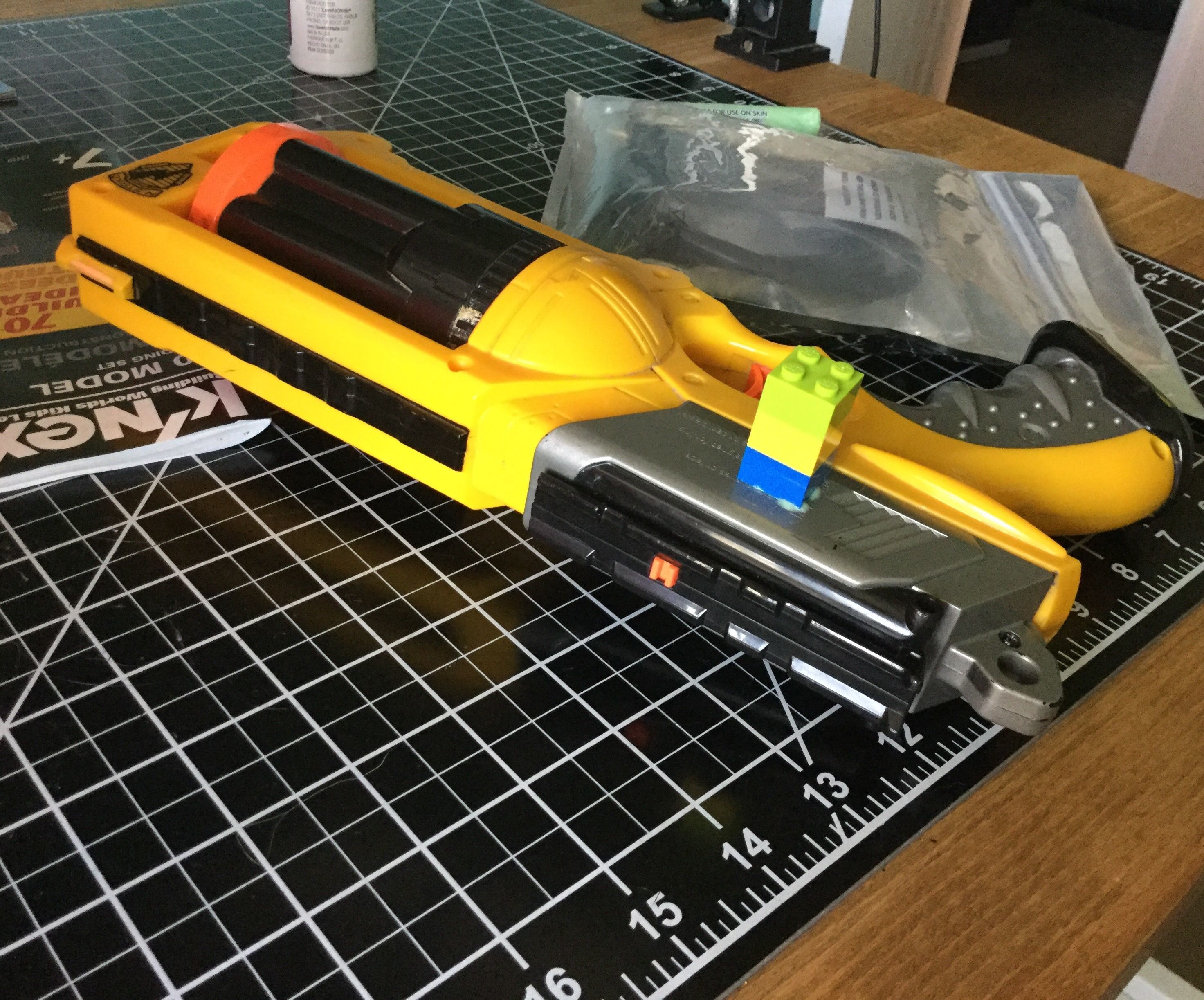 Nerf maverick bolt action mod