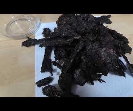 Beef Jerky in the Oven