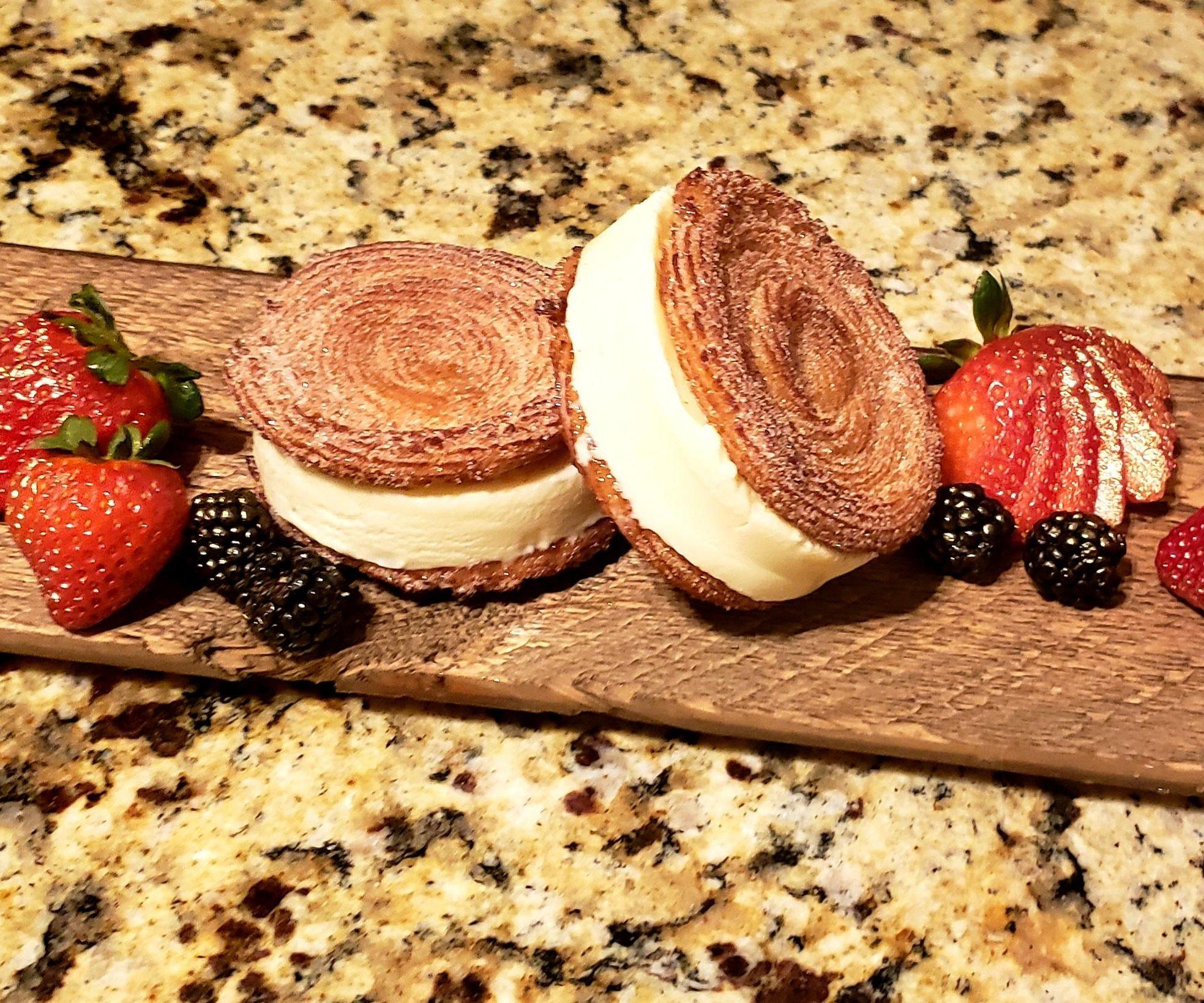 Churro Ice Cream Sandwich
