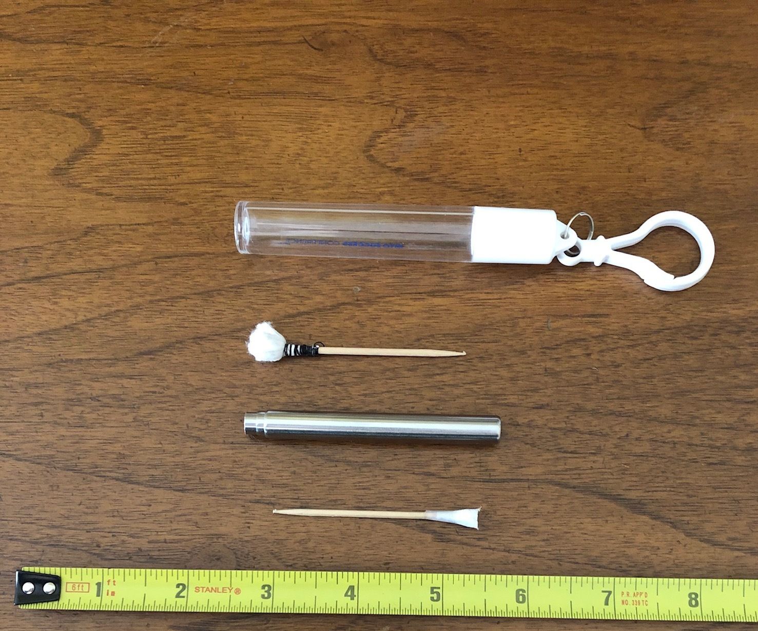 Tiny, Telescoping Blow Dart