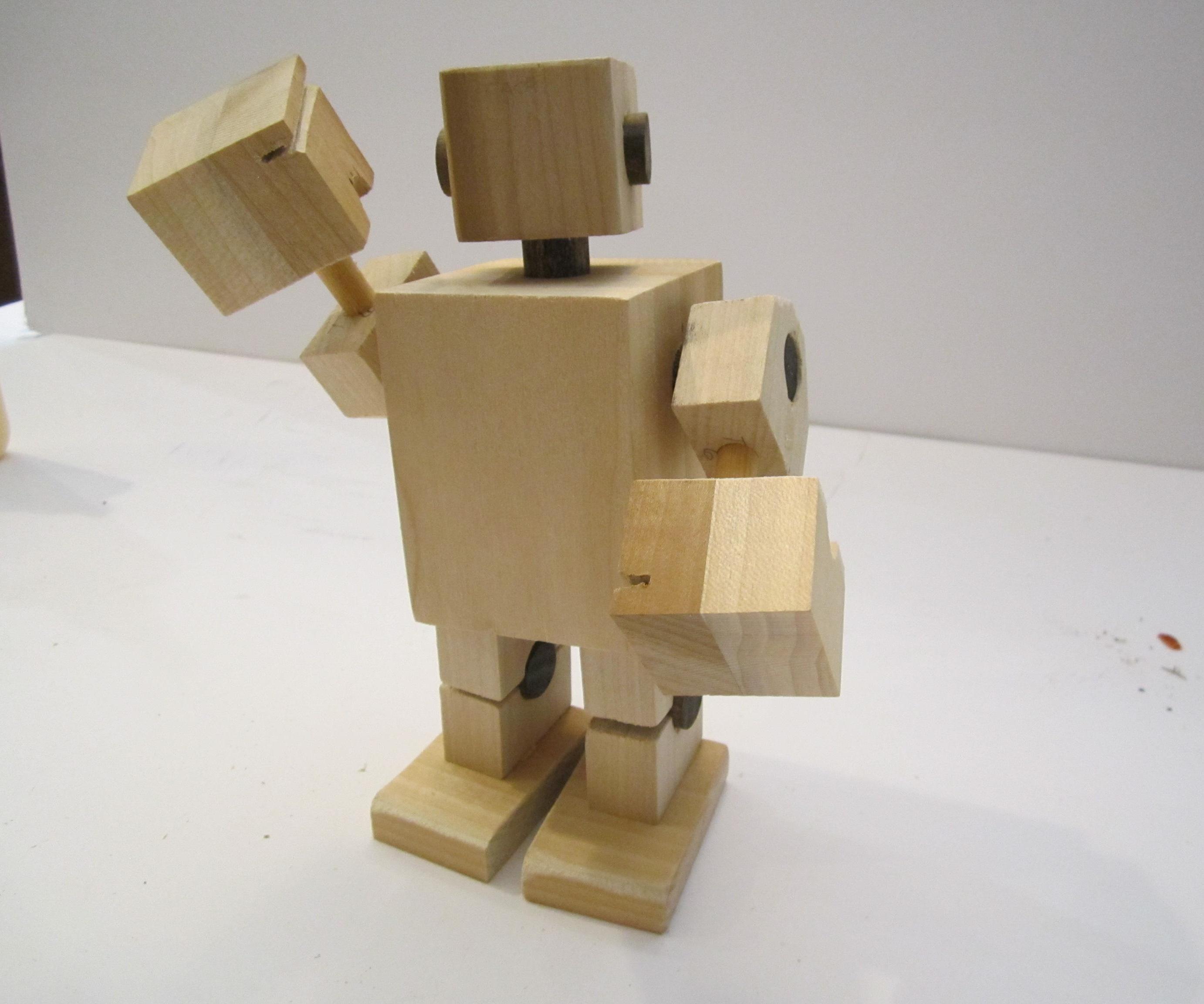 Wooden Robot