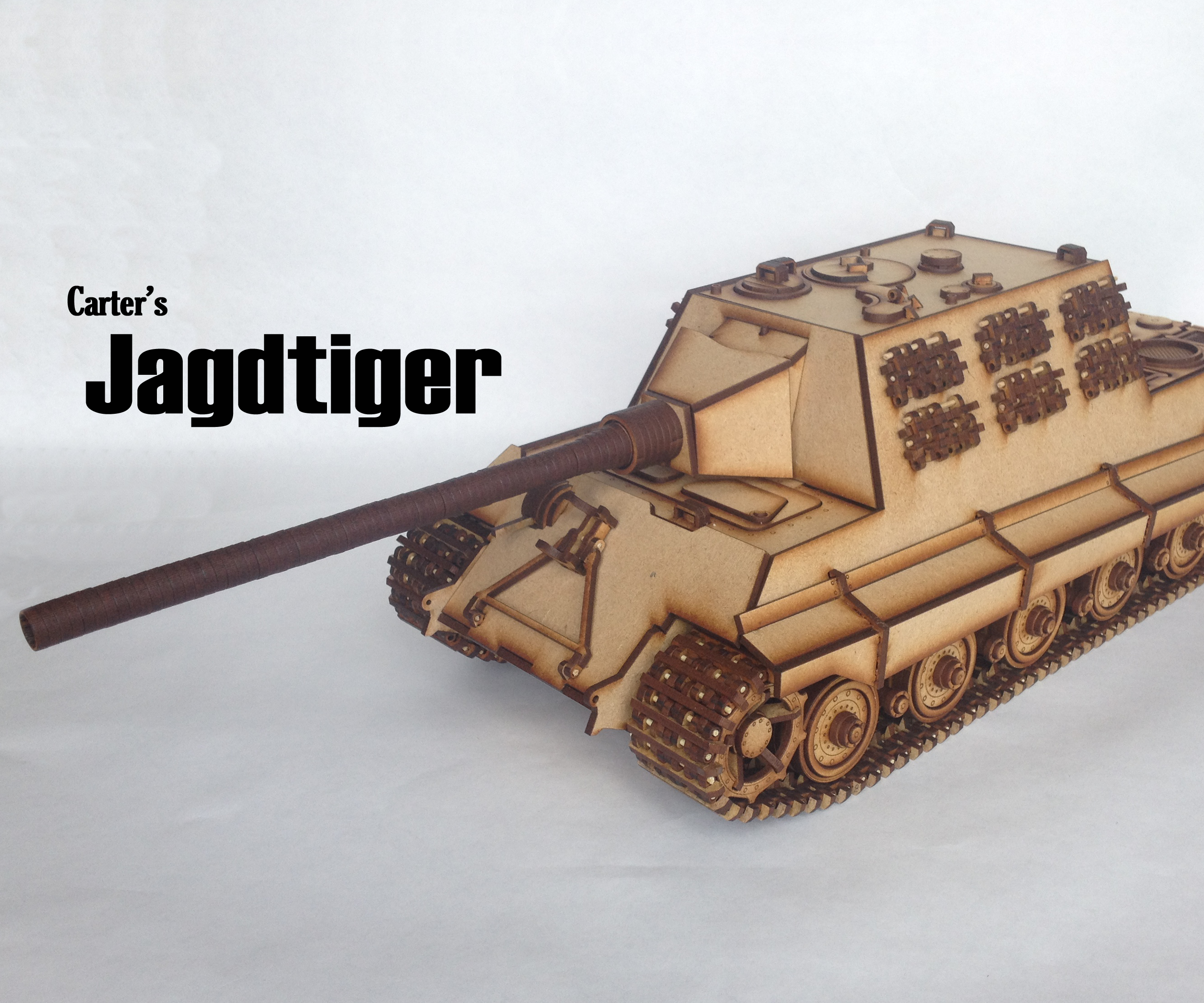 Carter's Lasercut Tank - Jagdtiger
