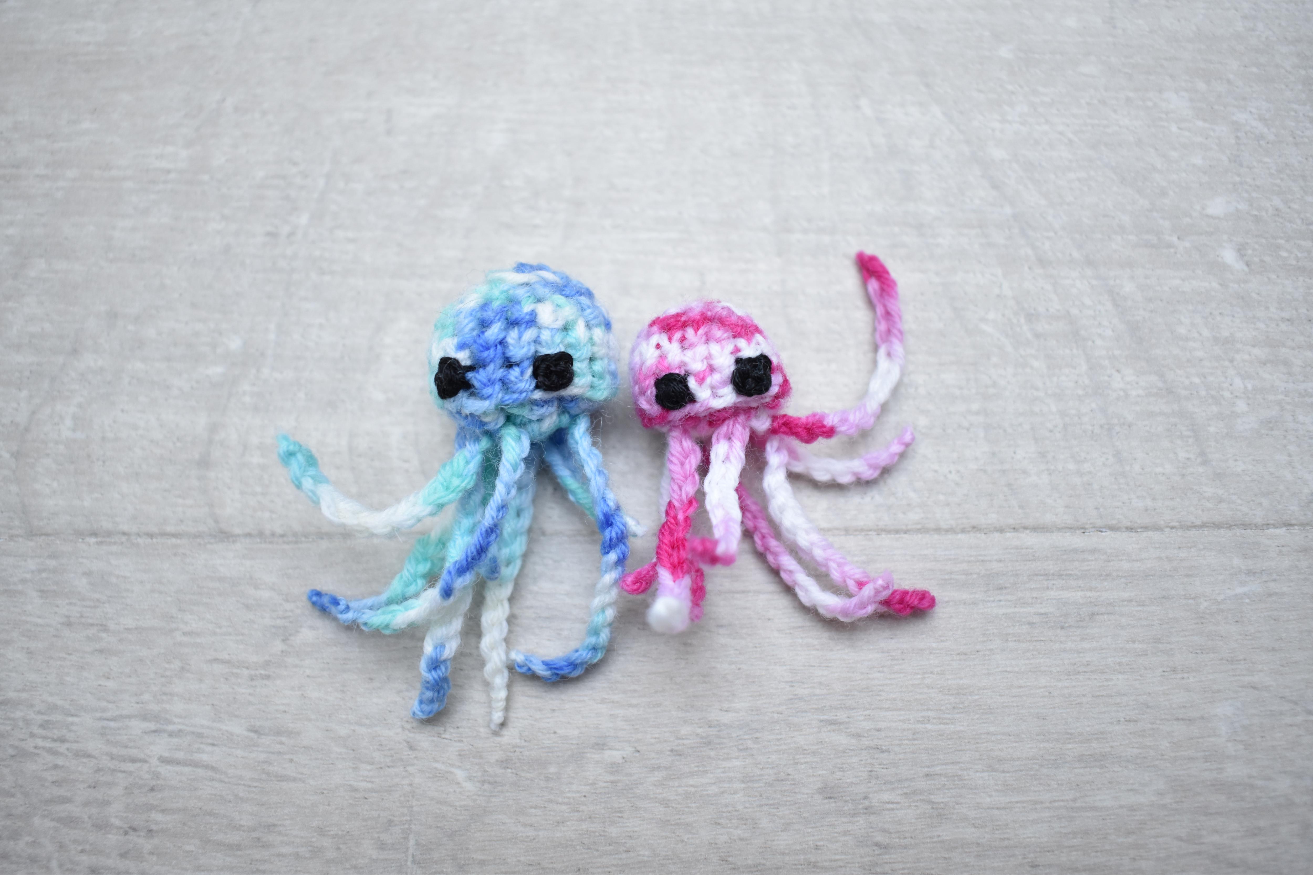 Baby Jellyfish - Fun Beginner Crochet Animal