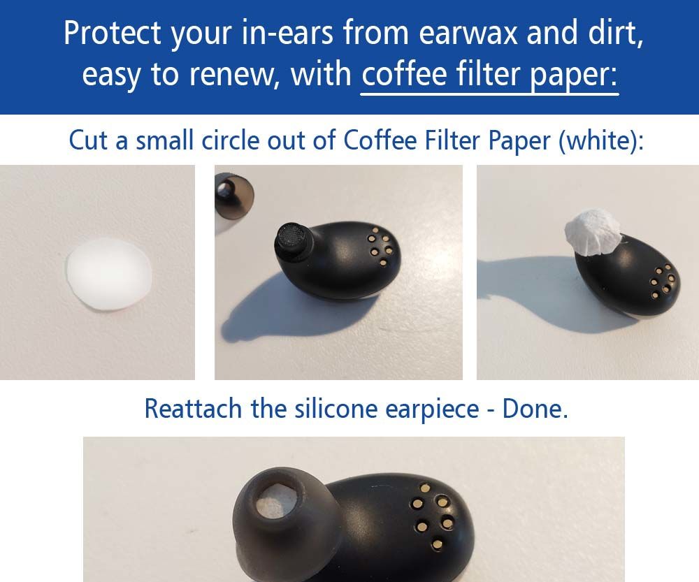 Protect Your Headphones (In-Ears) From Earwax and Dirt