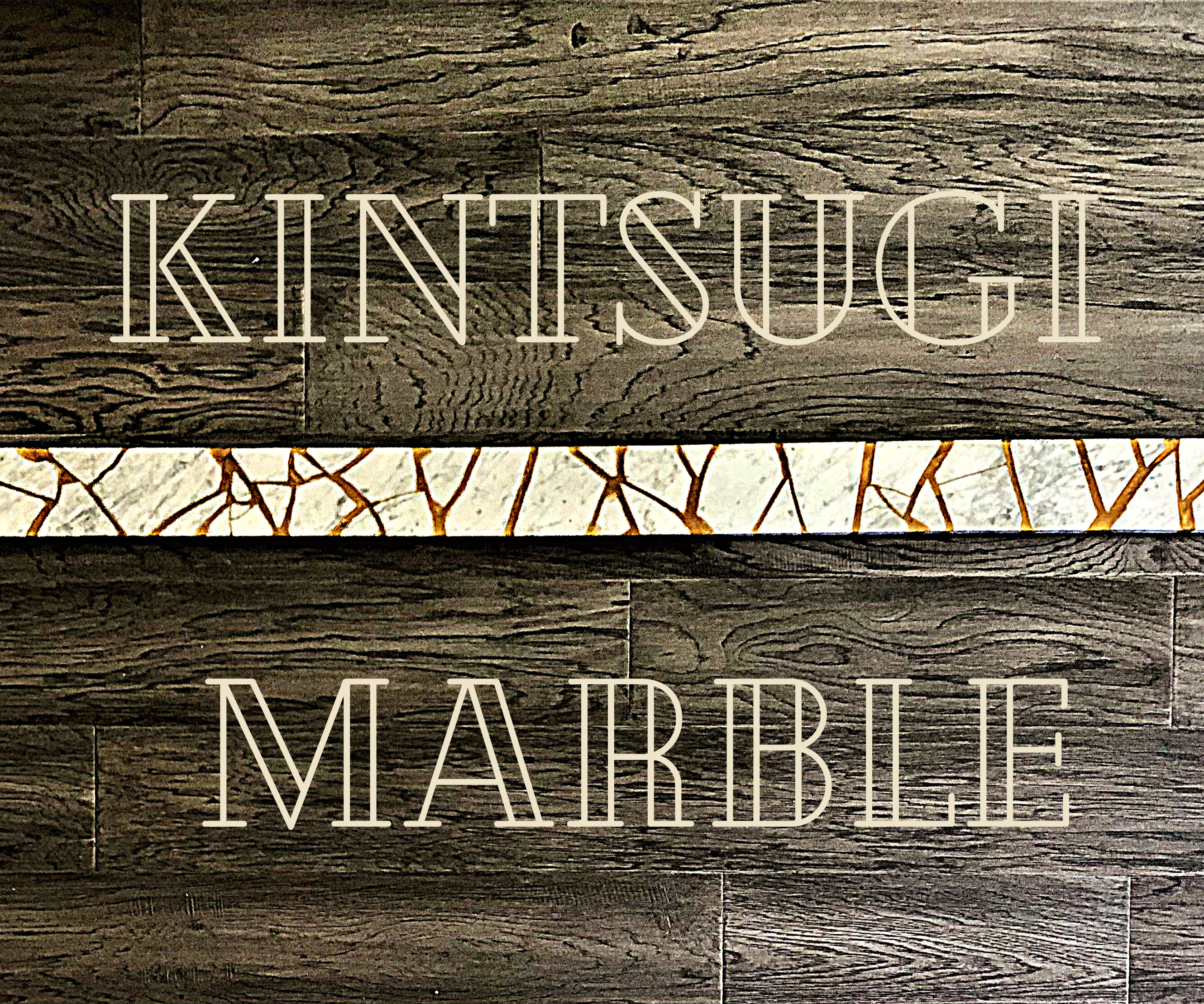 Stormy Marble Repair With Gold!