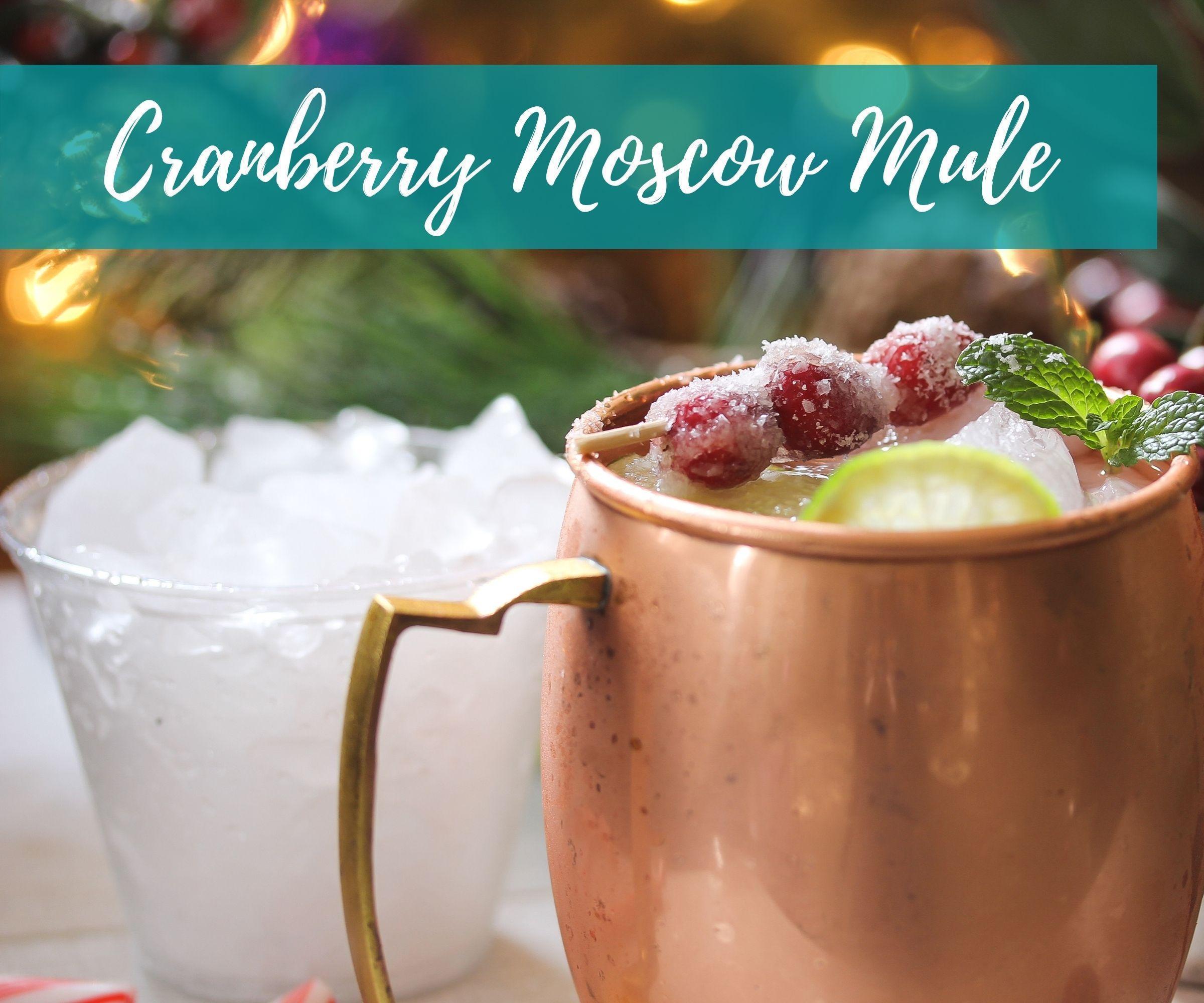 How to Make Cranberry Moscow Mule in 2 Minutes