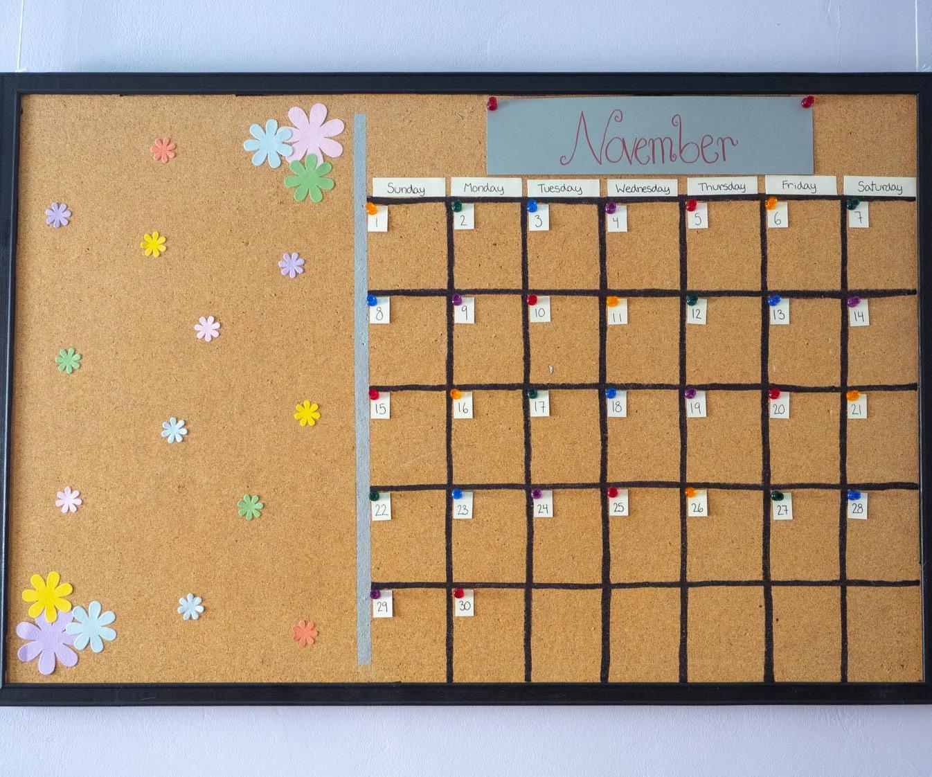 Bulletin Board Calendar Transformation!