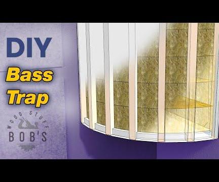 DIY Corner Bass Trap - Acoustic Dampening