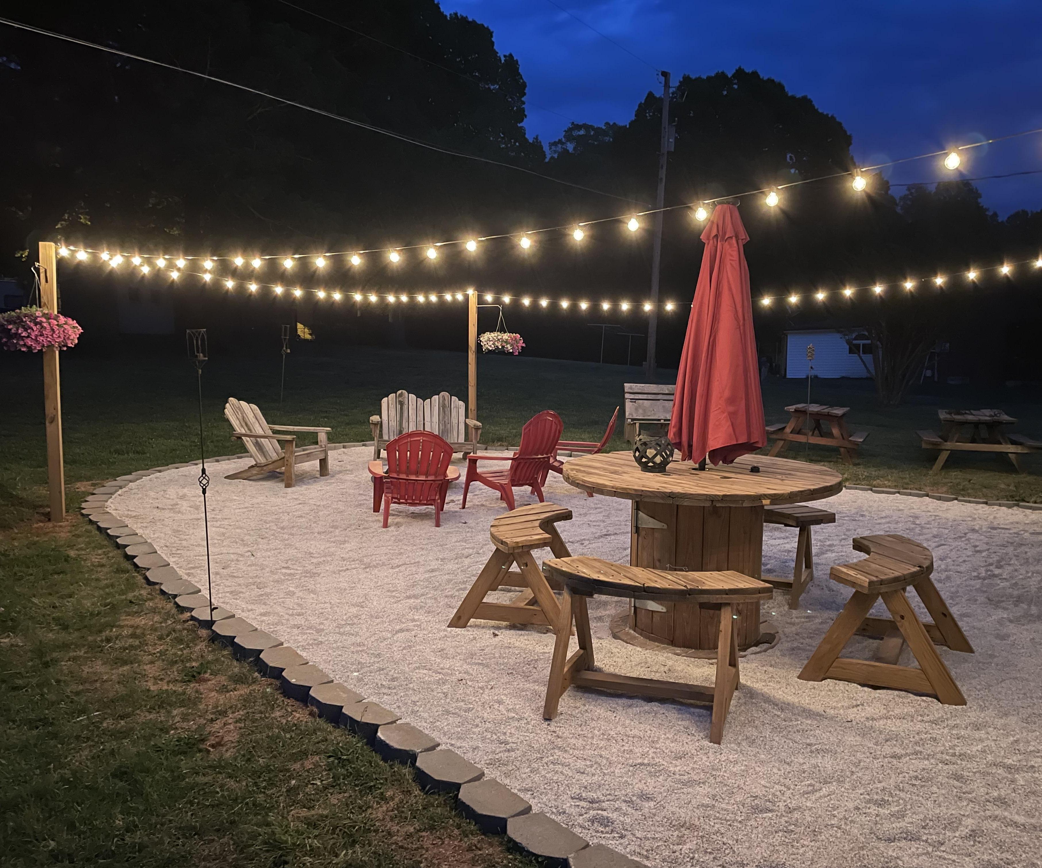 Gravel Patio Project Renovation