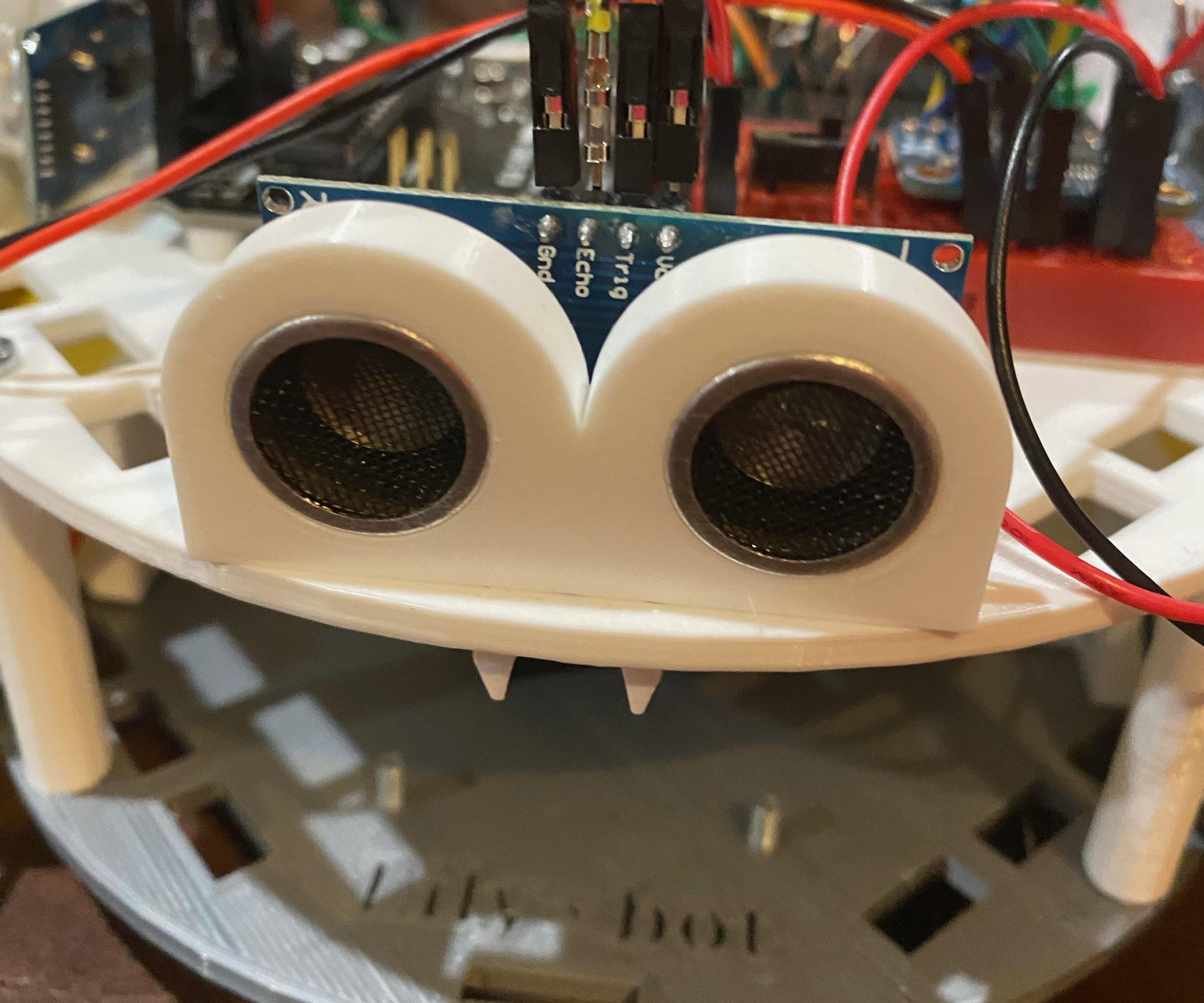 Lily∞Bot with Arduino Uno: Obstacle Avoidance With 4 Sonar (HC-SR04)