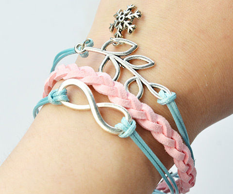 Beebeecraft Tutorials on How to Make Braided Faux Suede Bracelet