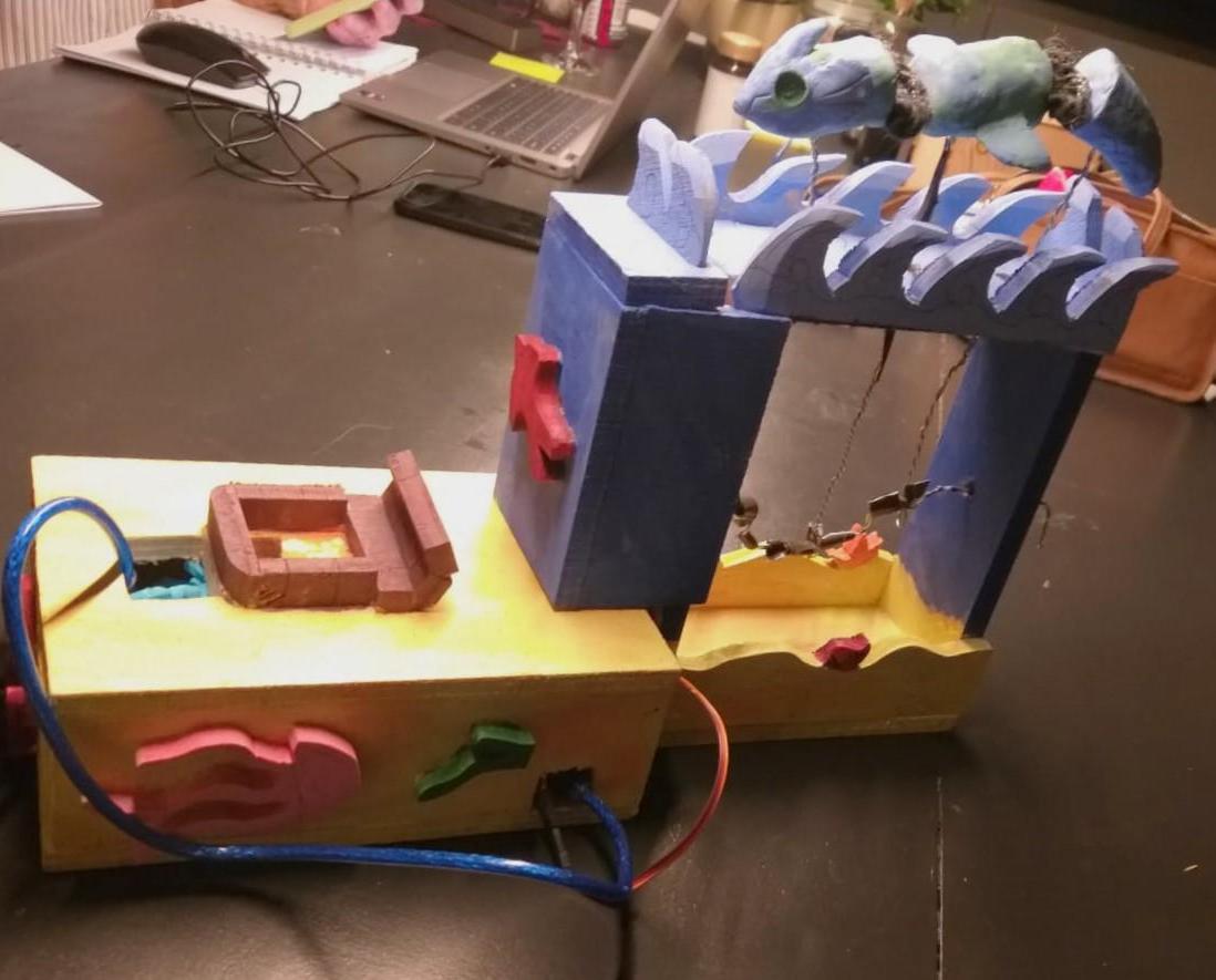 Mechanical Dragon (Arduino + Automata)