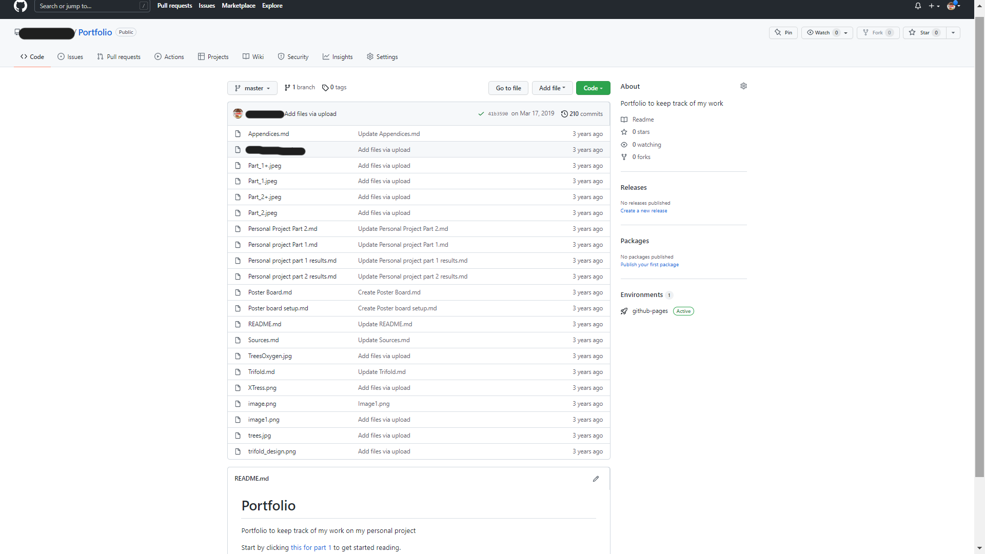 Making a Project Using GitHub