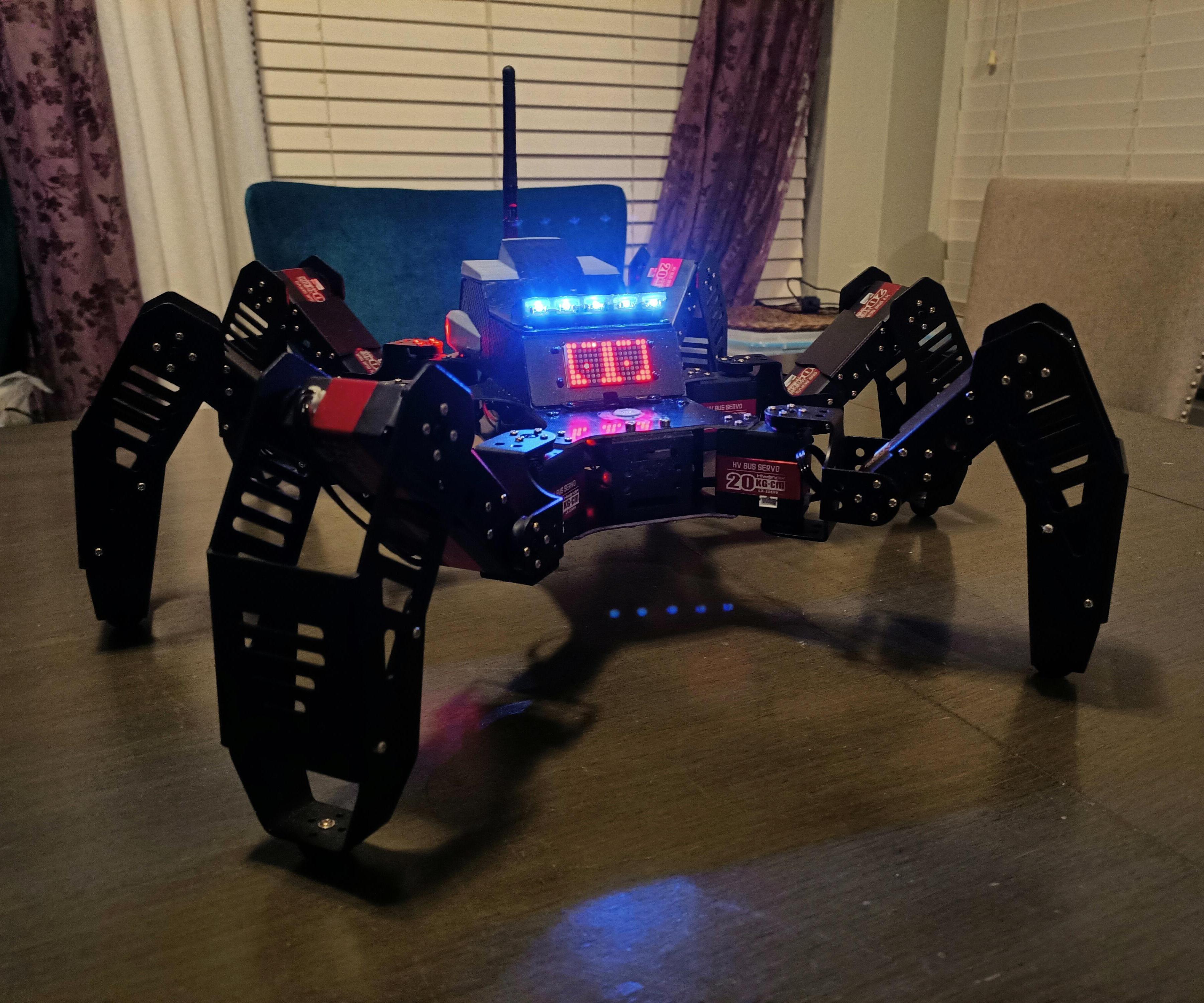 How-To Modify Hiwonder Spider Robot 