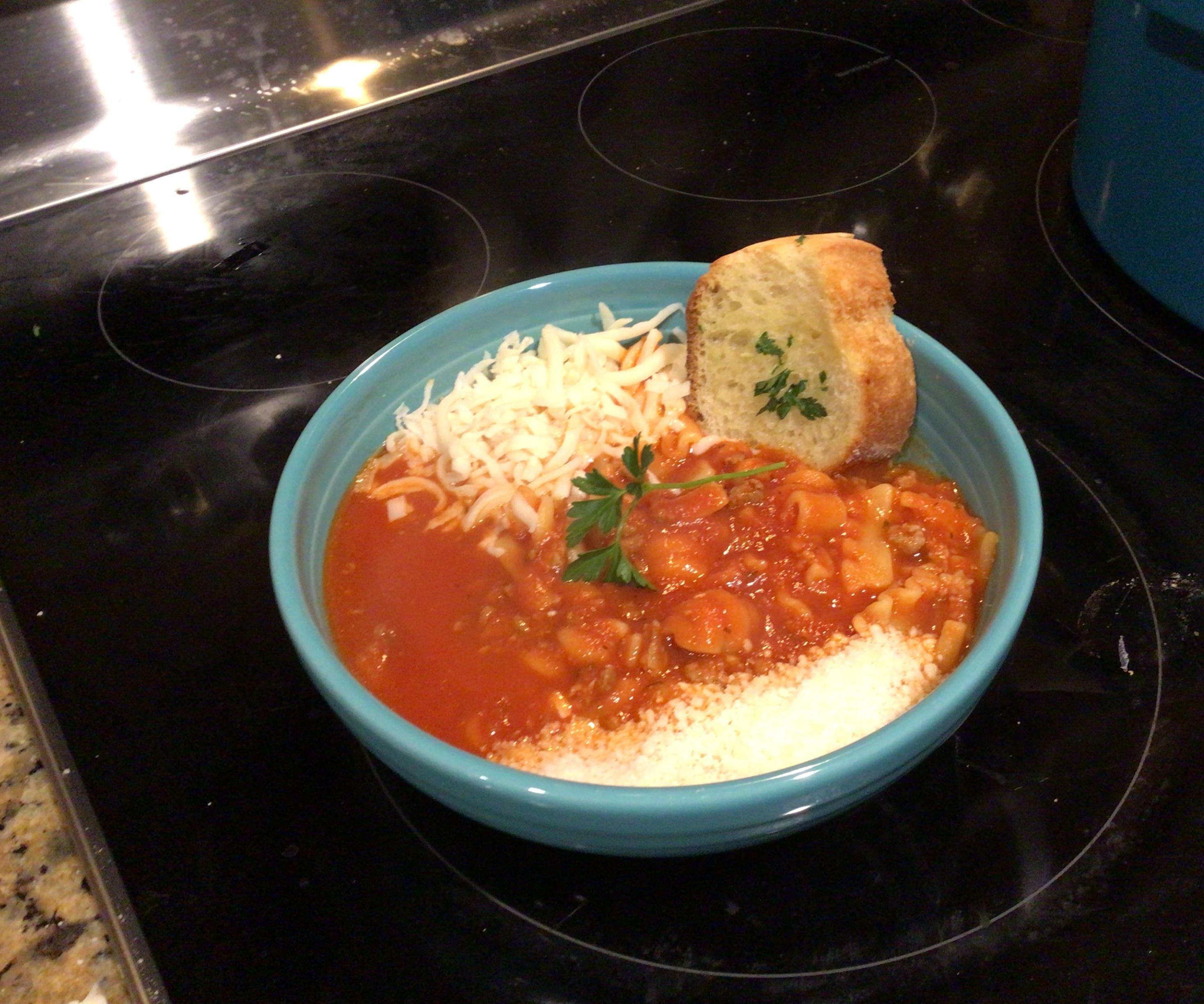 Lasagna Soup 
