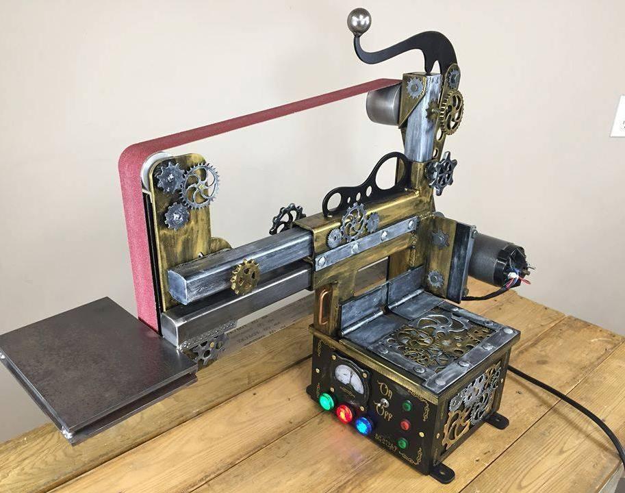 Steampunk Belt Grinder