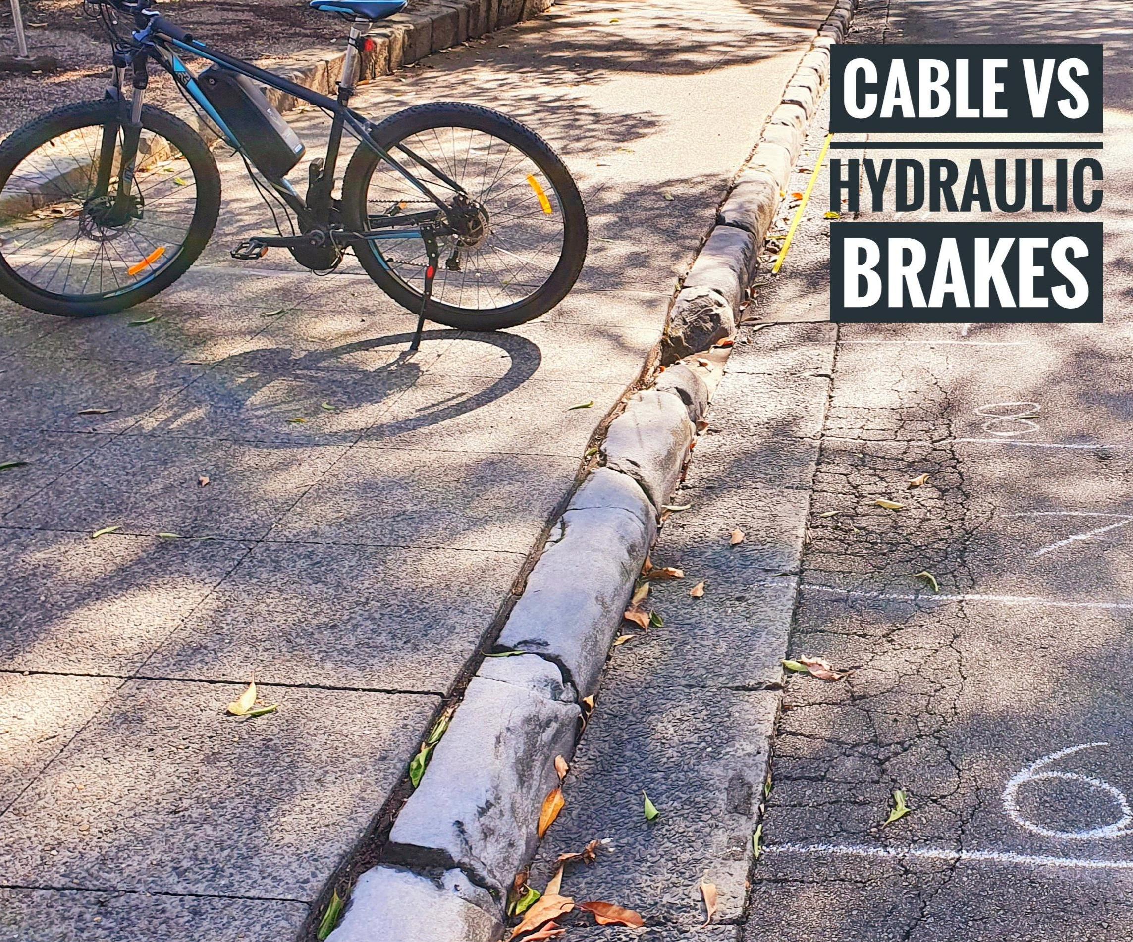 Cable Vs Hydraulic Disc Brakes