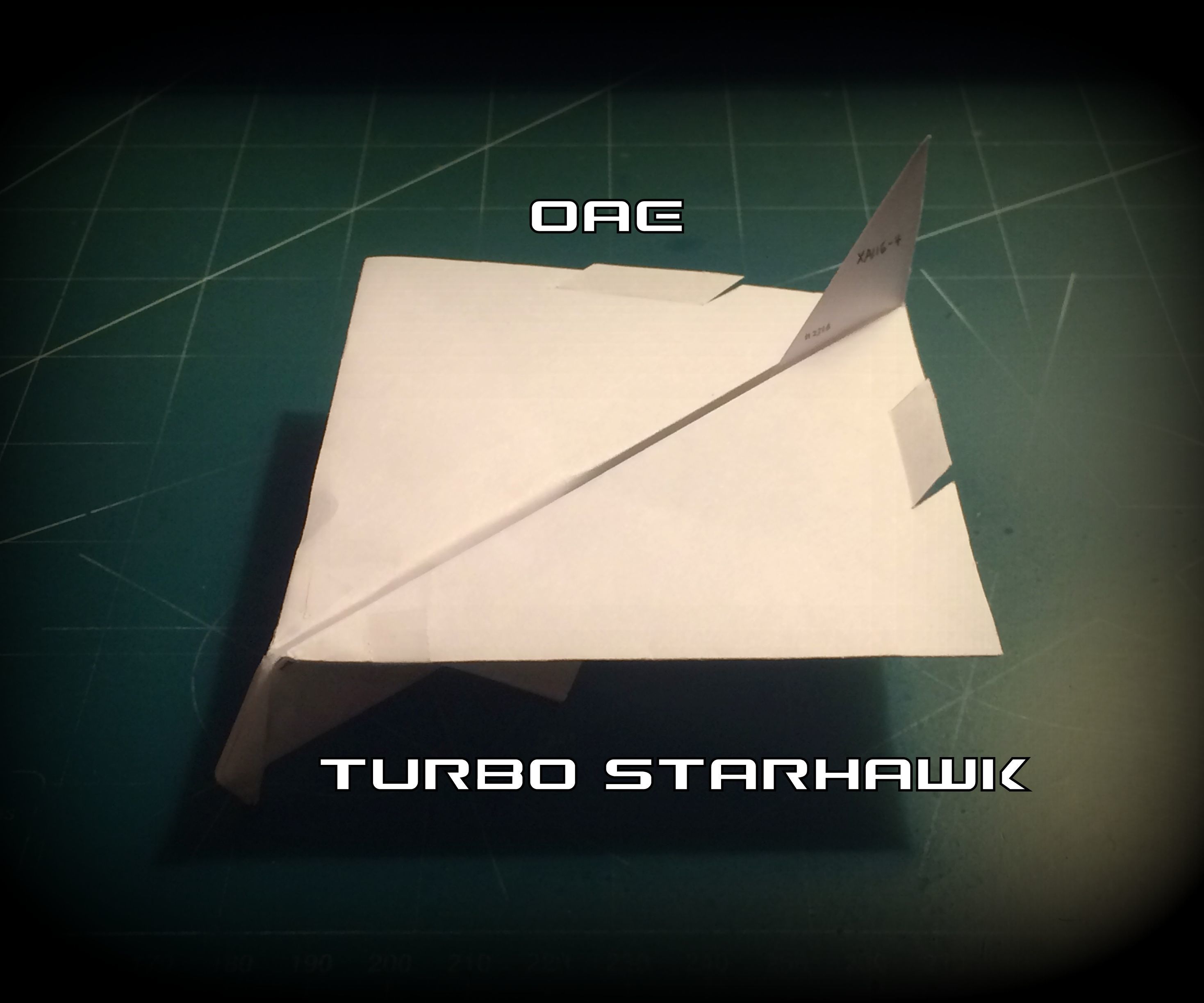 How To Make The Turbo Starhawk Paper Airplane